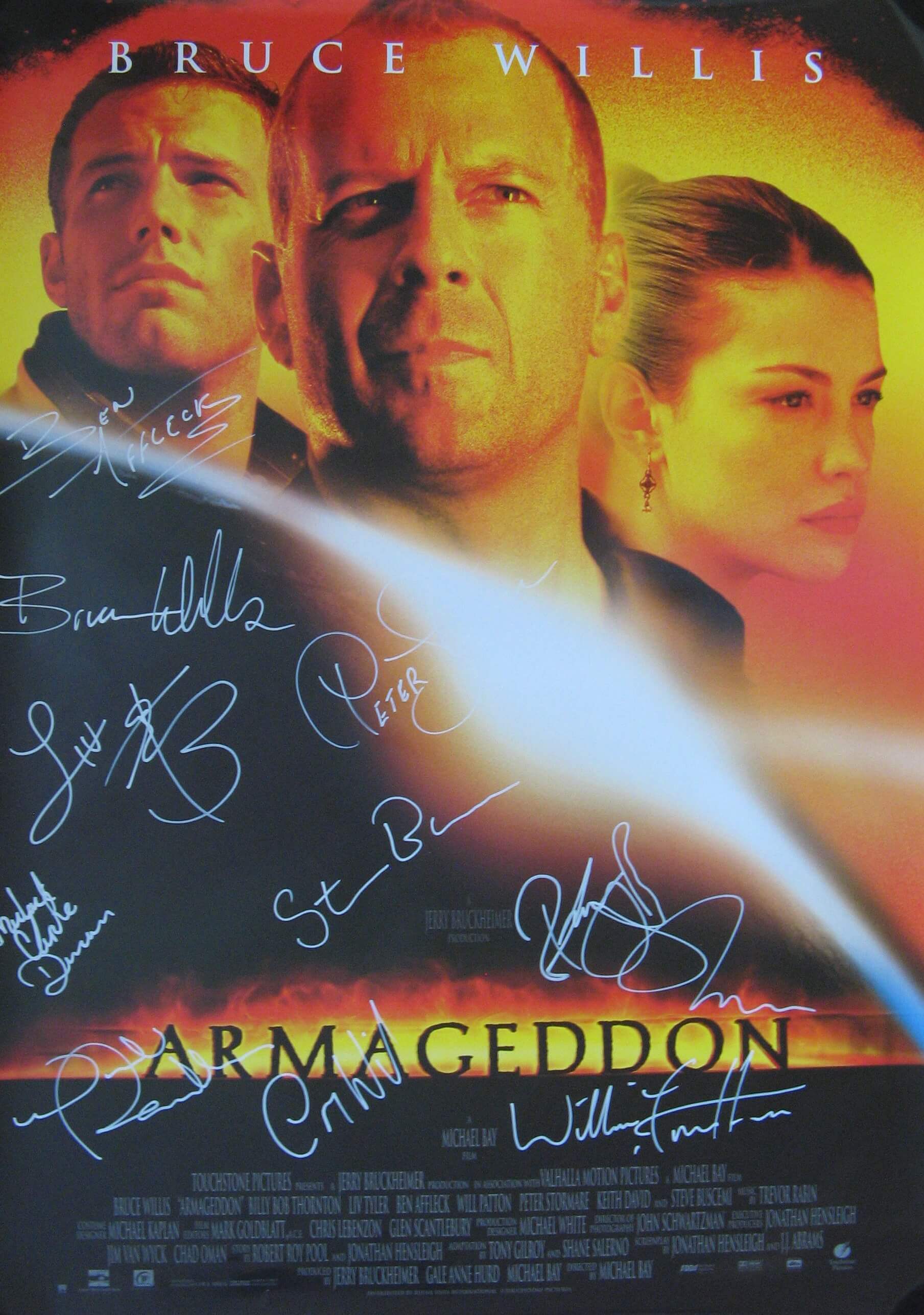 Armageddon: Multi Signed 2.3ft x 3.3ft (27.6inch x 39.6inch ...