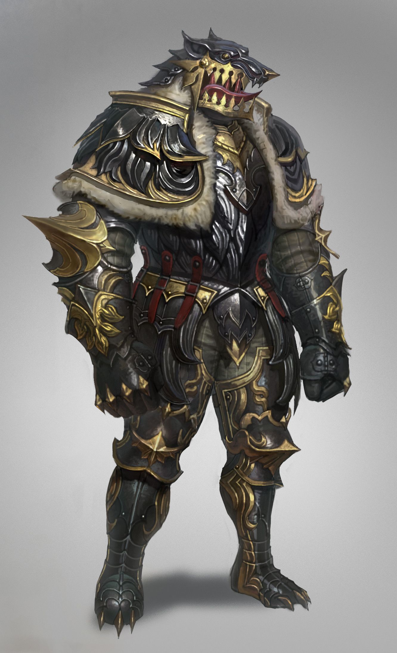 ArtStation - wolf armor, sueng hoon woo | Fantasy | RP | Pinterest ...