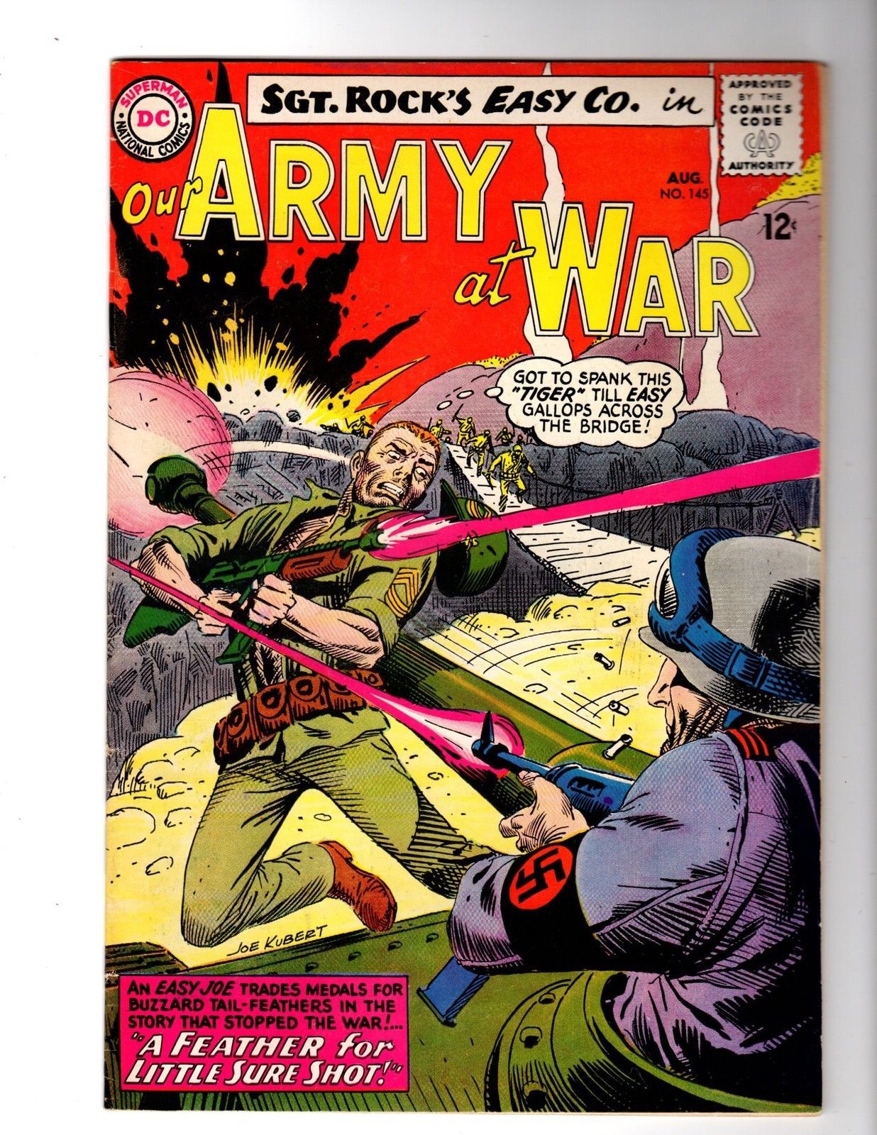 Our Army at War #145 (Aug 1964, DC) | eBay
