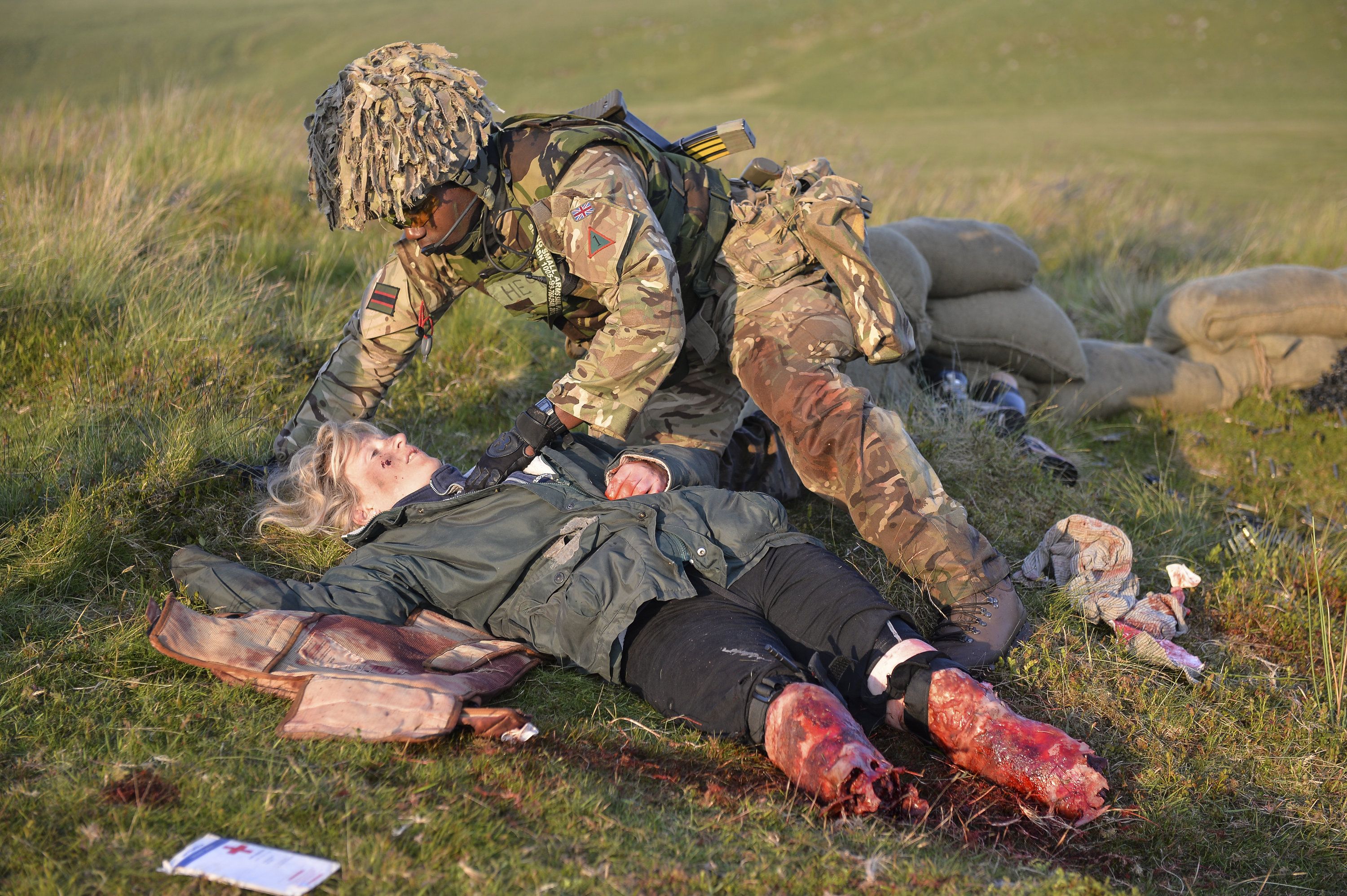 Army Training #Soldier #Training on amputee | Army Training ...