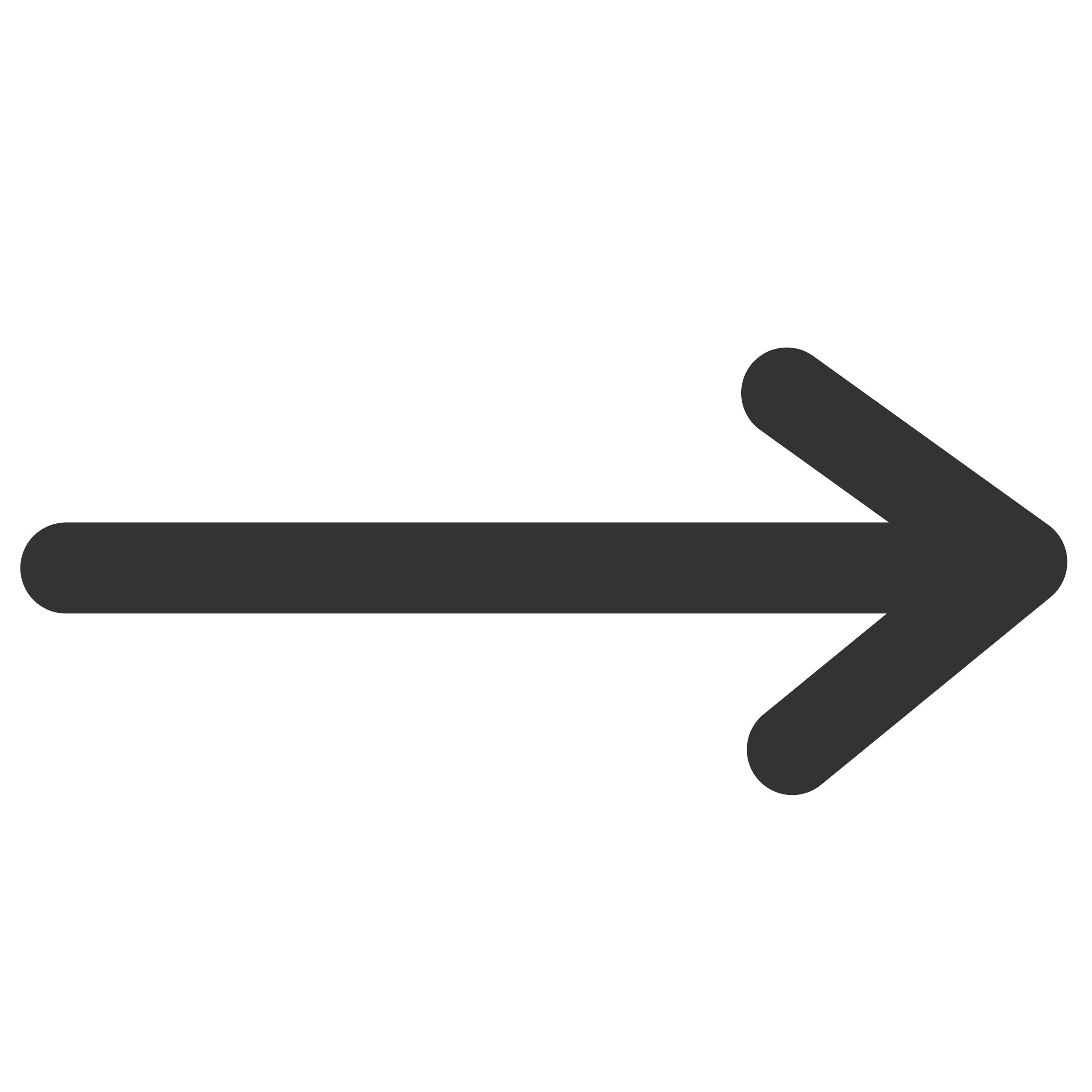 Simple Rounded Arrow Right transparent PNG - StickPNG