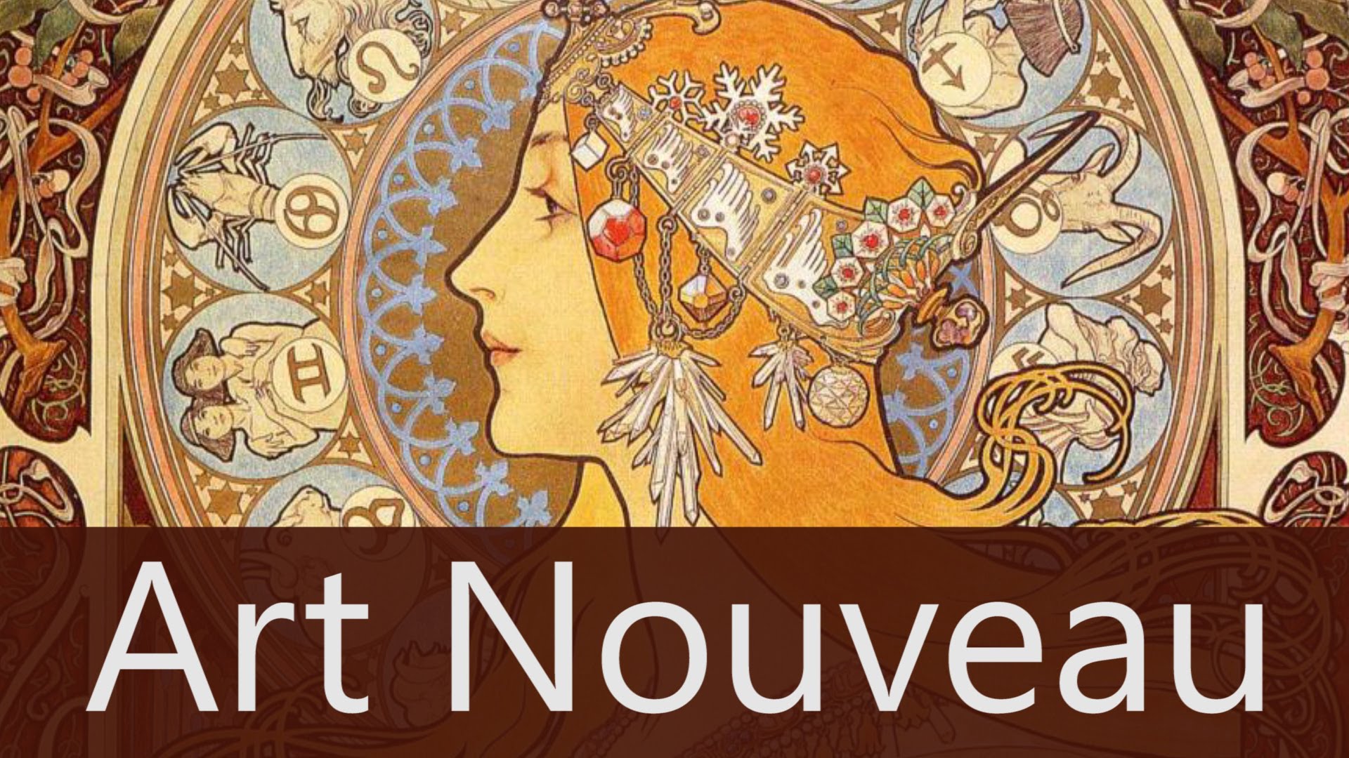 Art Nouveau - Overview - Goodbye-Art Academy - YouTube