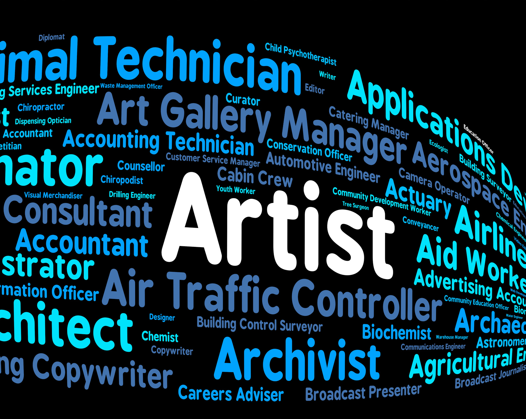 Artist Job Shows Hire Painter And Artwork, Artist, Illustrator, Words, Word, HQ Photo
