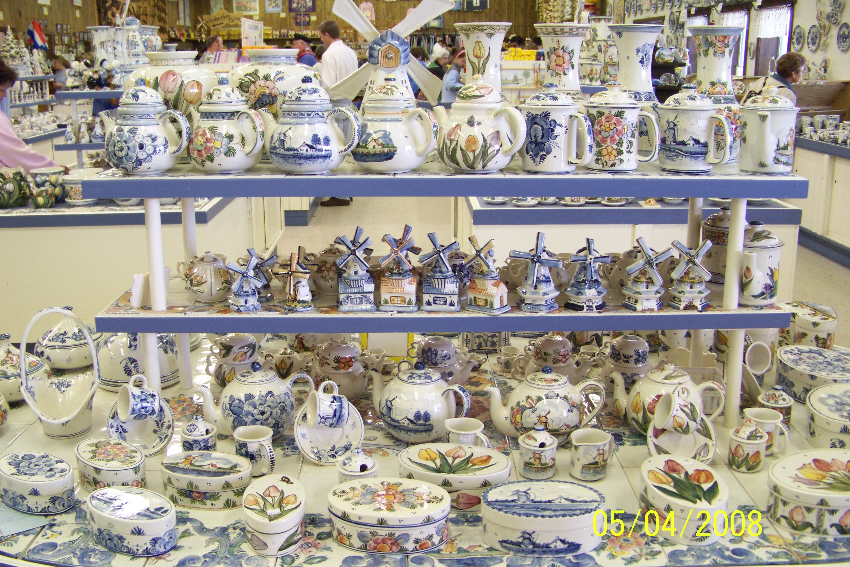 Artistic ceramic souvenirs photo