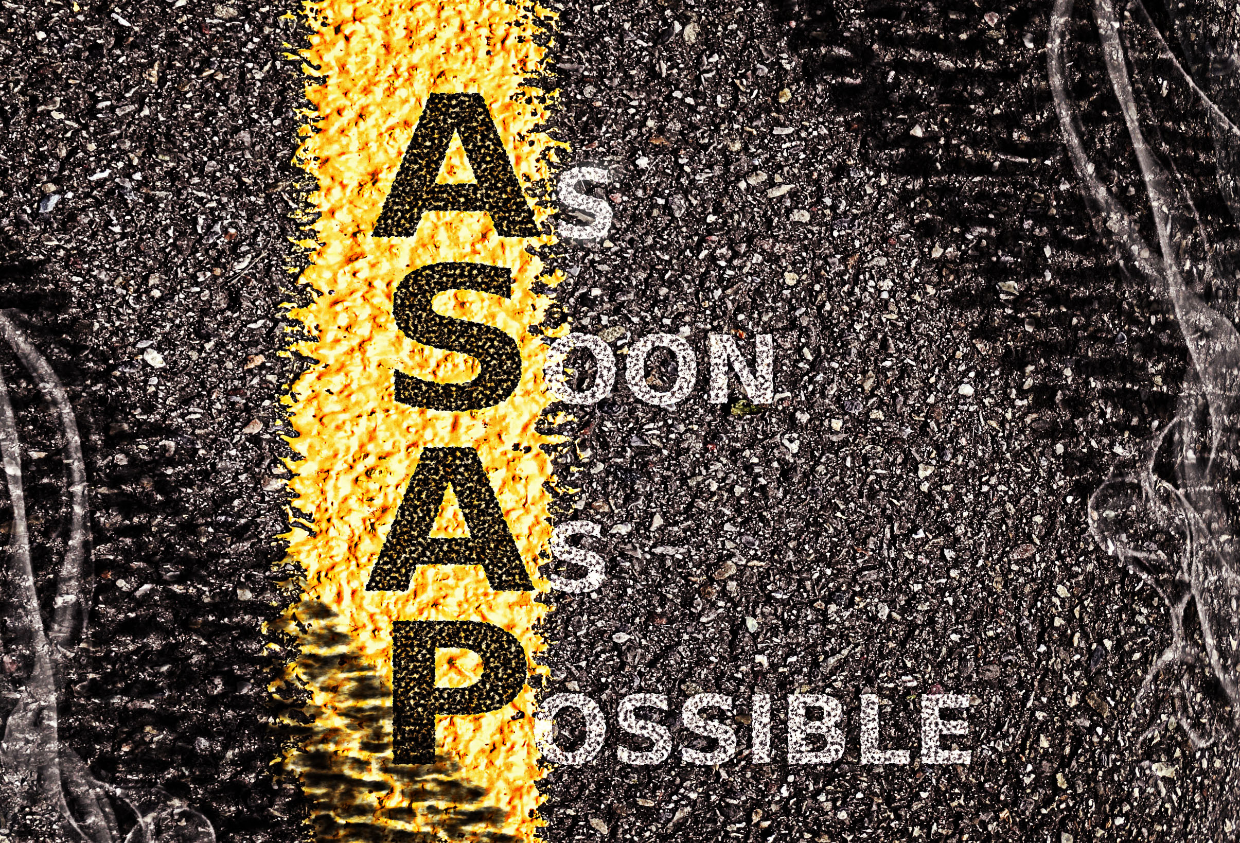 ASAP - As Soon As Possible, Action, Now, Prompt, Possible, HQ Photo