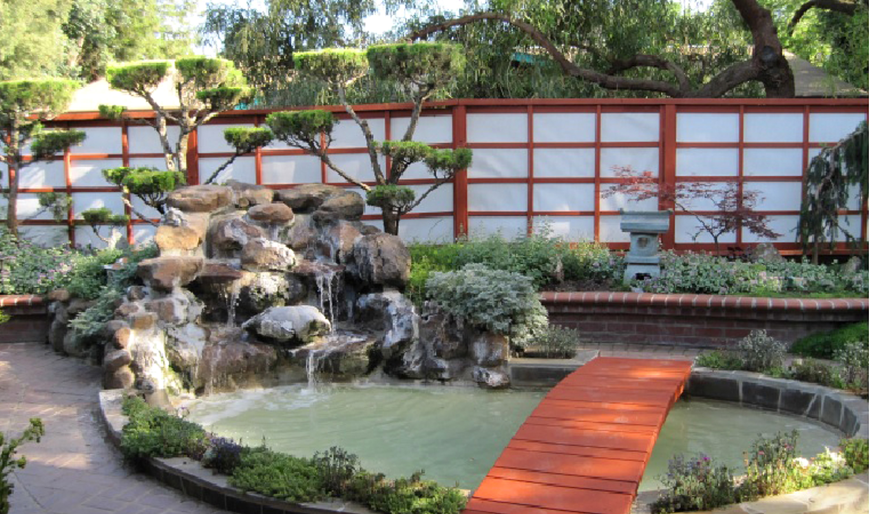 Asian garden photo