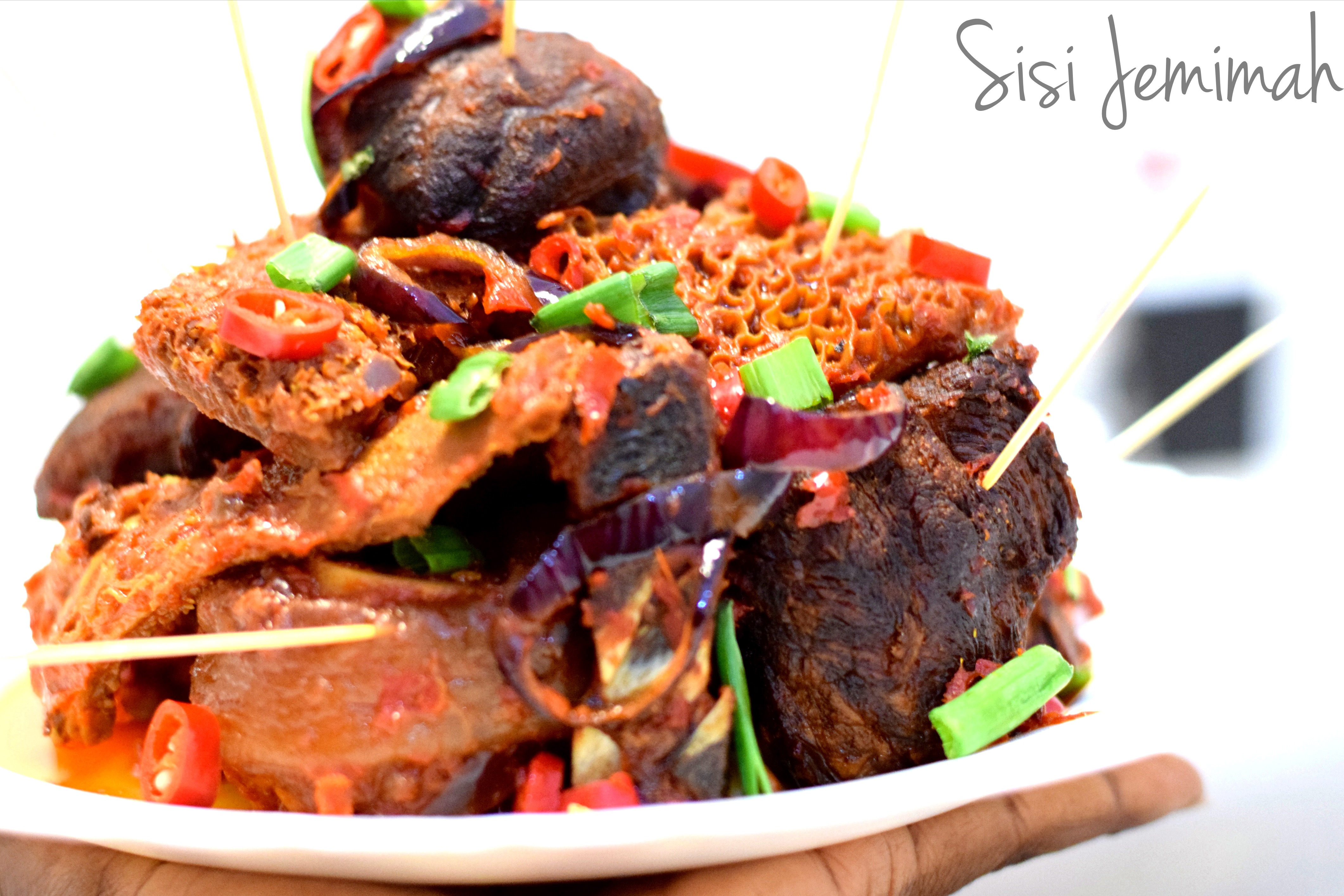 Nigerian Assorted Peppered Meats - Party Style - Sisi Jemimah