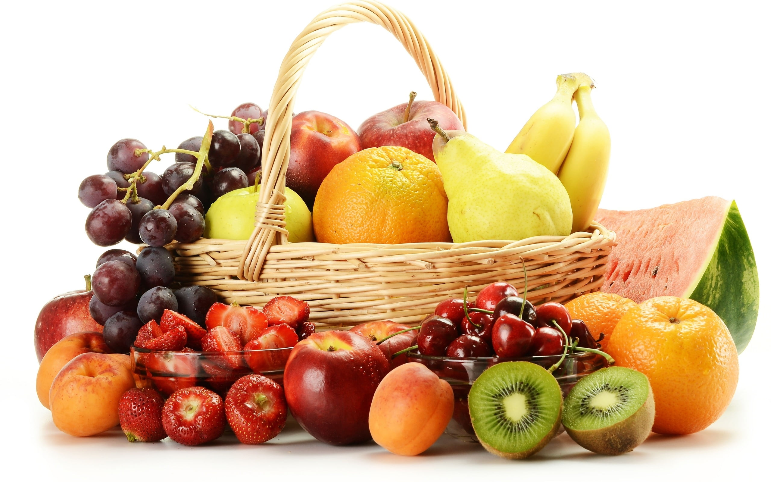 Assorted fruits in basket HD wallpaper | Wallpaper Flare