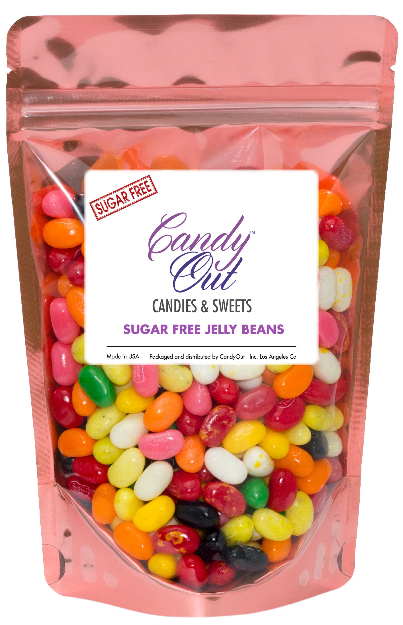 Amazon.com : Jelly Belly Sugar Free Assorted Flavor Jelly Beans 2.8 ...