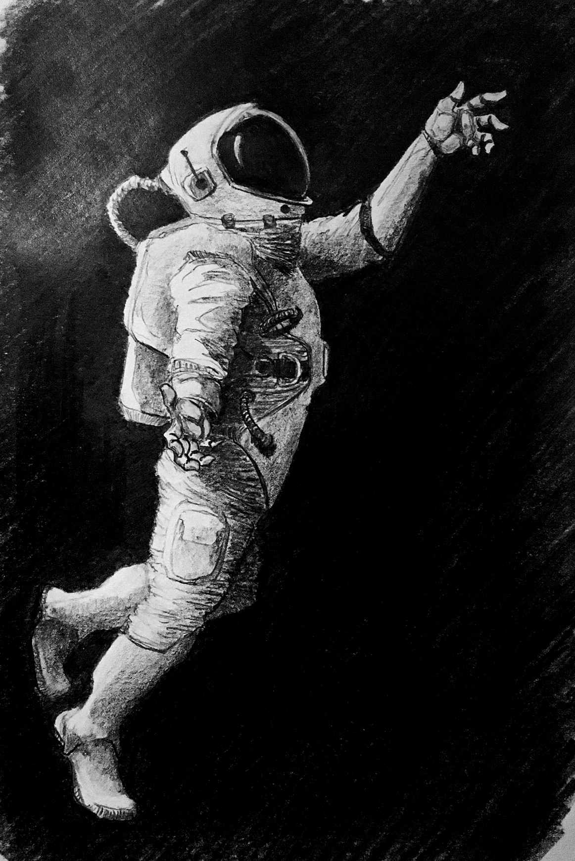 Astronaut in Space by ninjason57 on DeviantArt