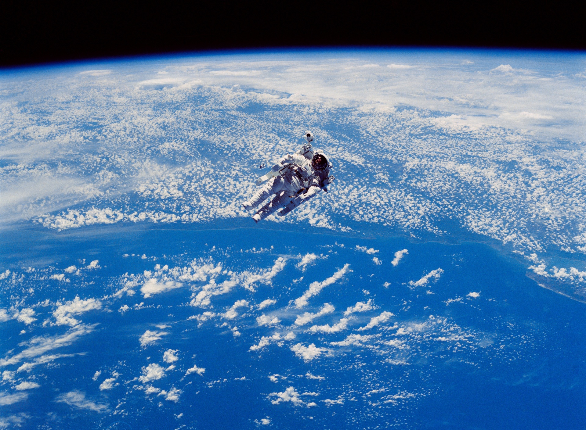 Astronaut In Space Free Stock Photo - Public Domain Pictures