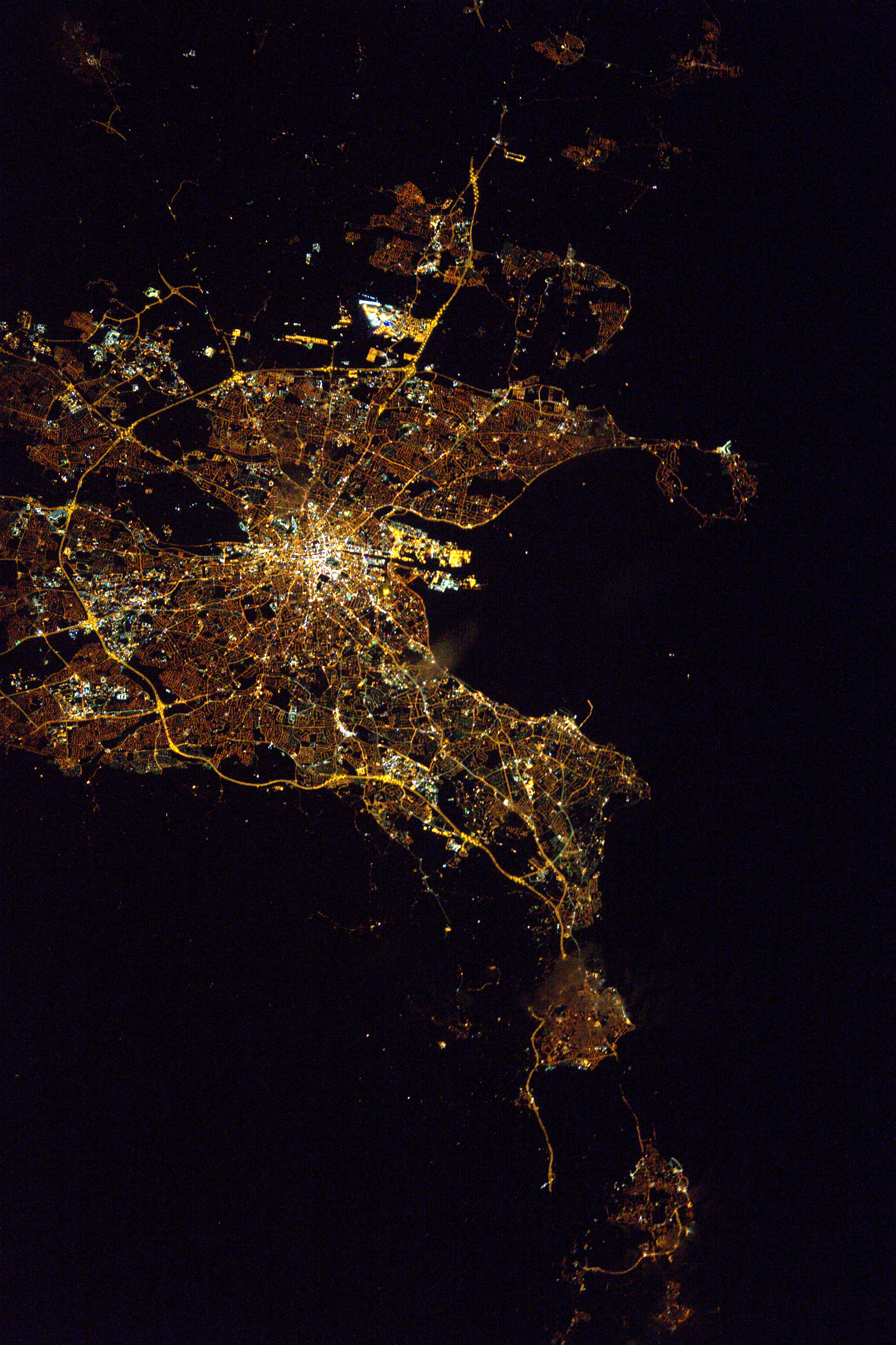 Dublin at Night | NASA
