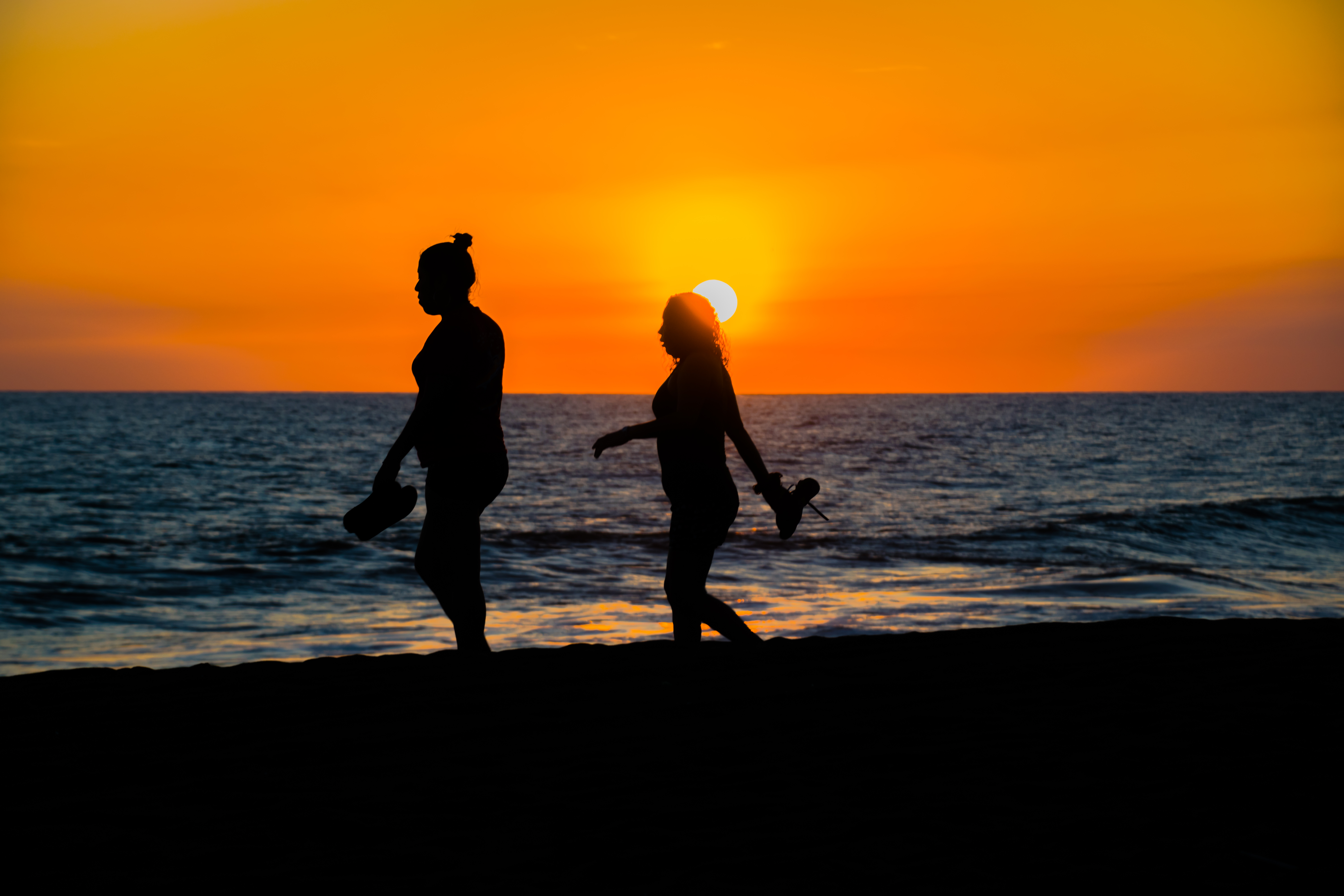 Women at Sunset - Free Stock Photo - Easy Download