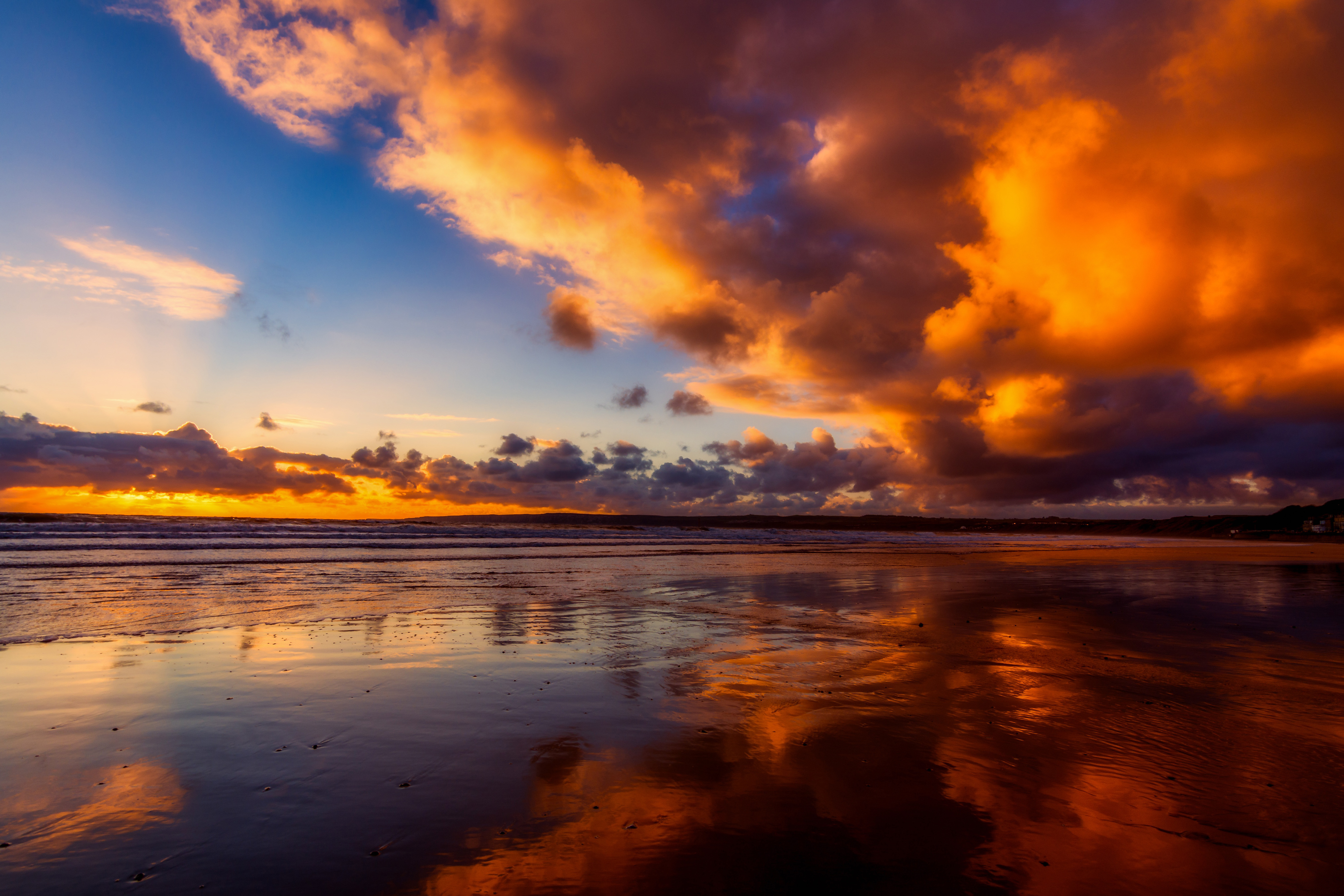 Orange Clouds at Sunset Free Photo - ISO Republic
