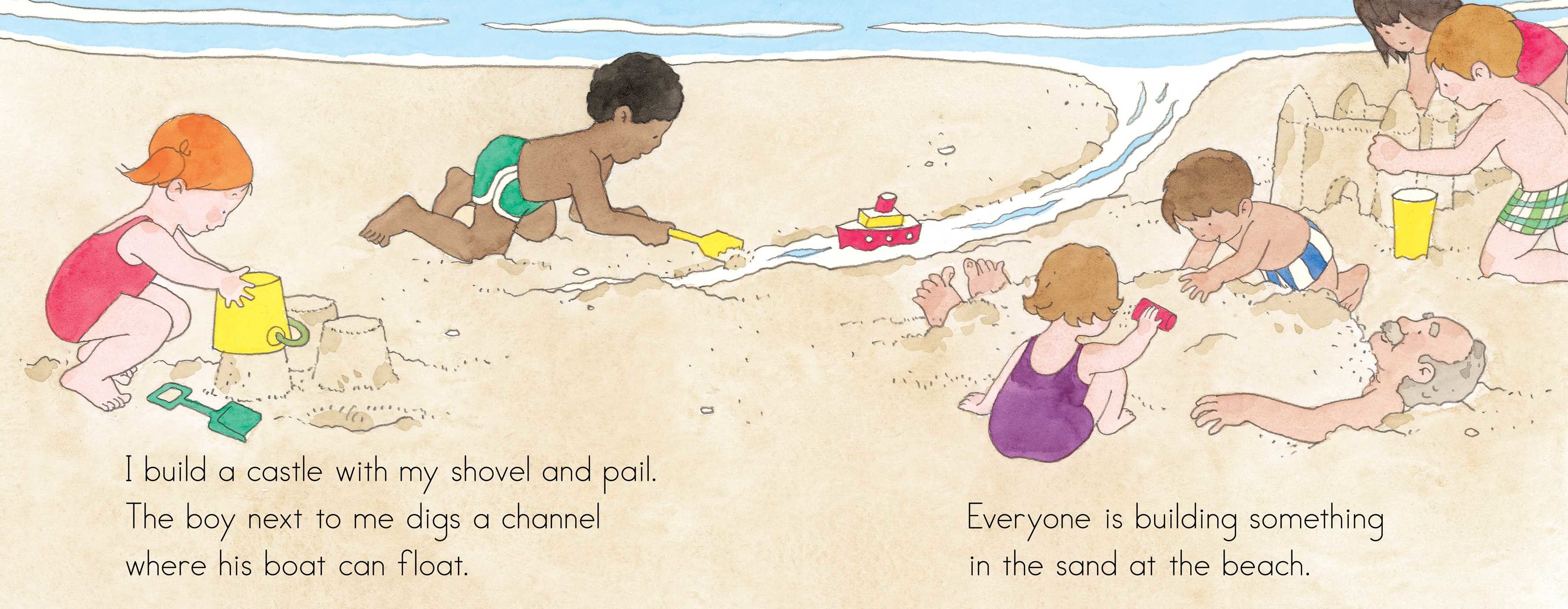 At the Beach | Book by Anne Rockwell, Harlow Rockwell | Official ...