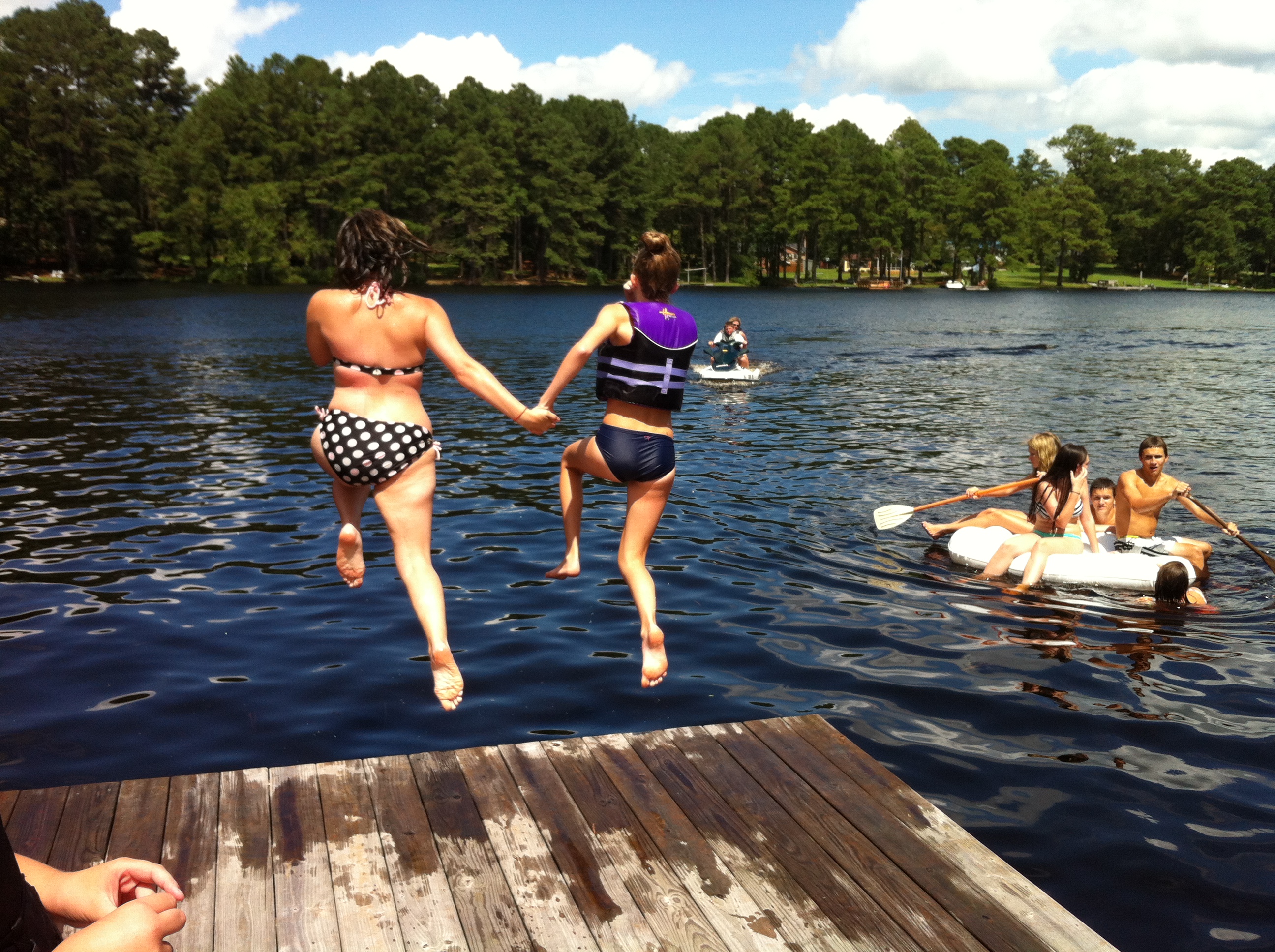 Wordless Wednesday: On the Lake with the Youth | Walk Humbly With God