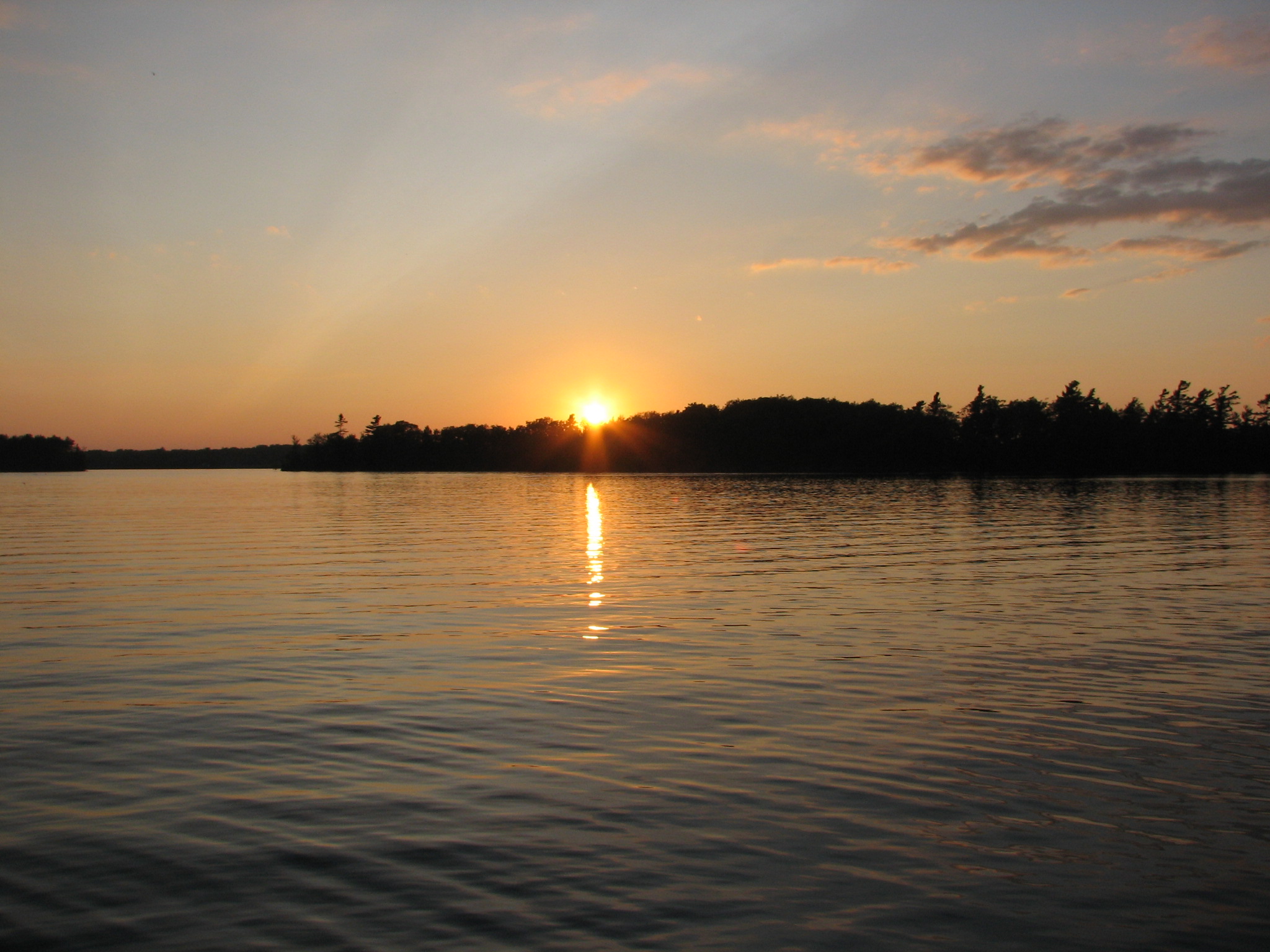 Sunset on the Lake | Colline's Blog