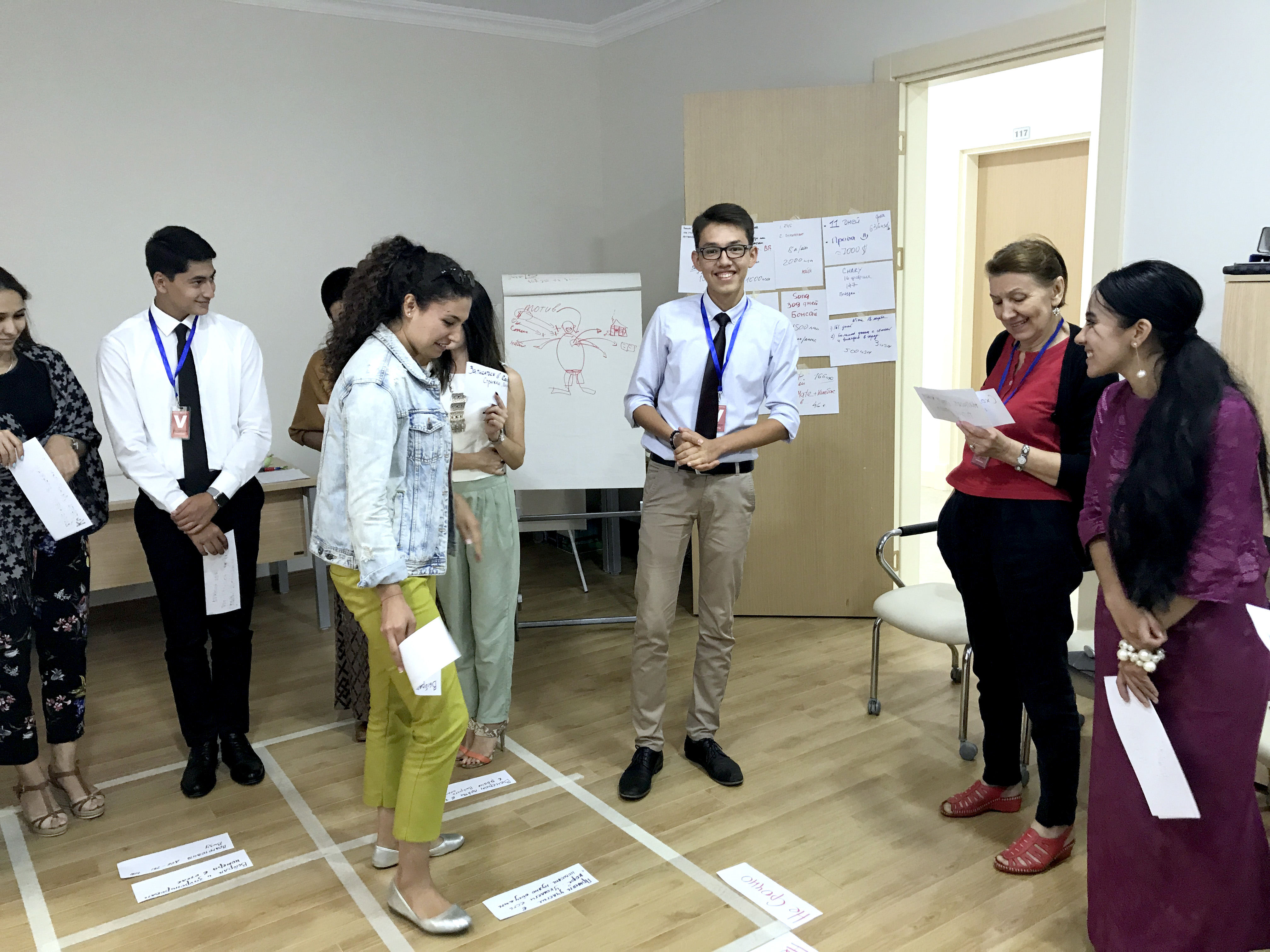 Personal Growth Training at the Office in Ashgabat