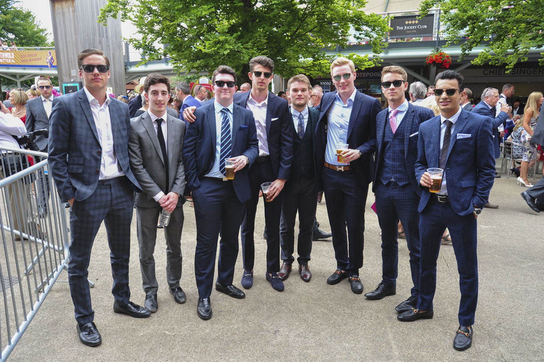 Some well-groomed men at the races - Cambridgeshire Live