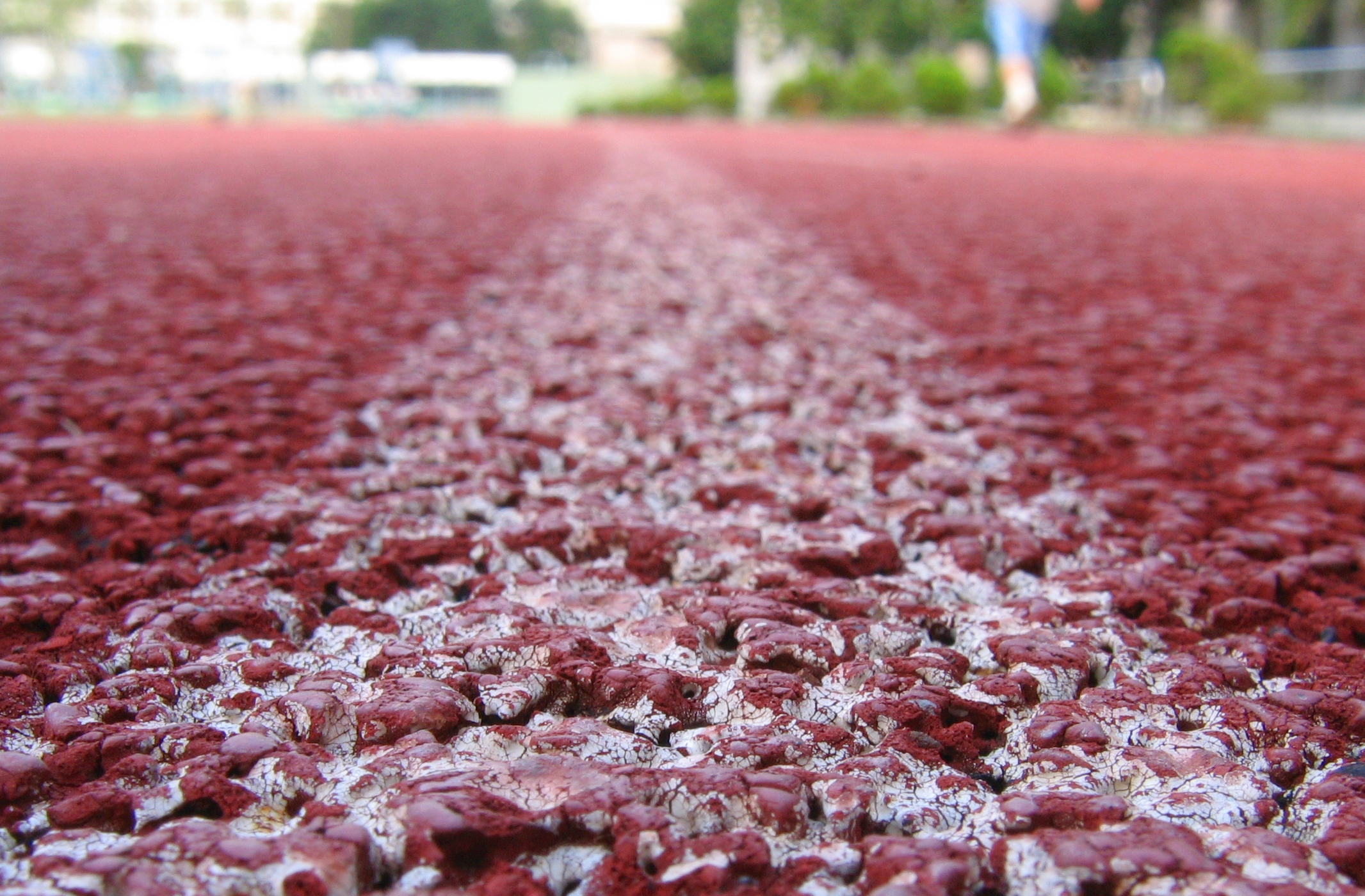 Athletic Running Track, Angle, Recycled, Surface, Stadium, HQ Photo