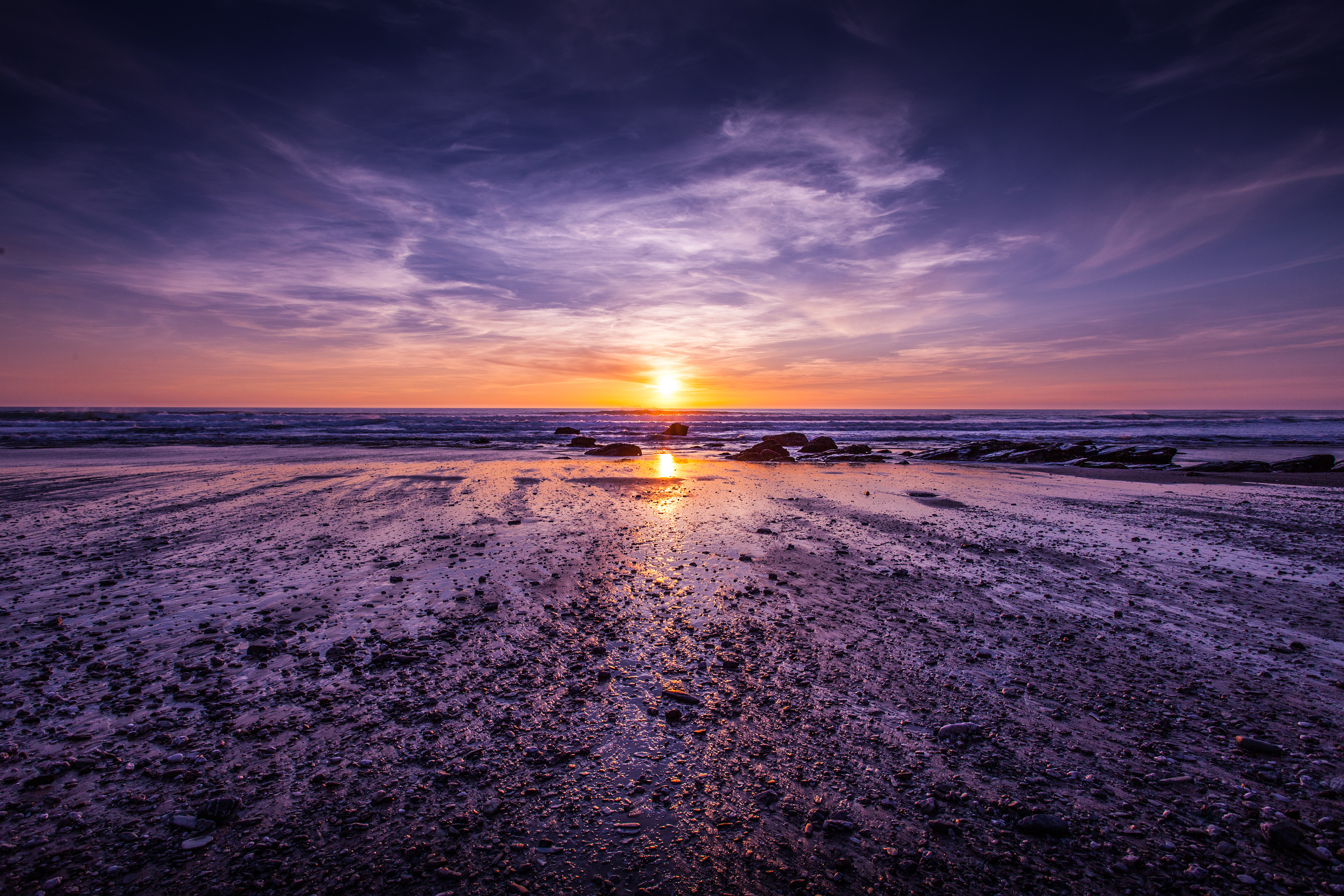 Atlantic Summer Beach Sunset Free Photo - ISO Republic