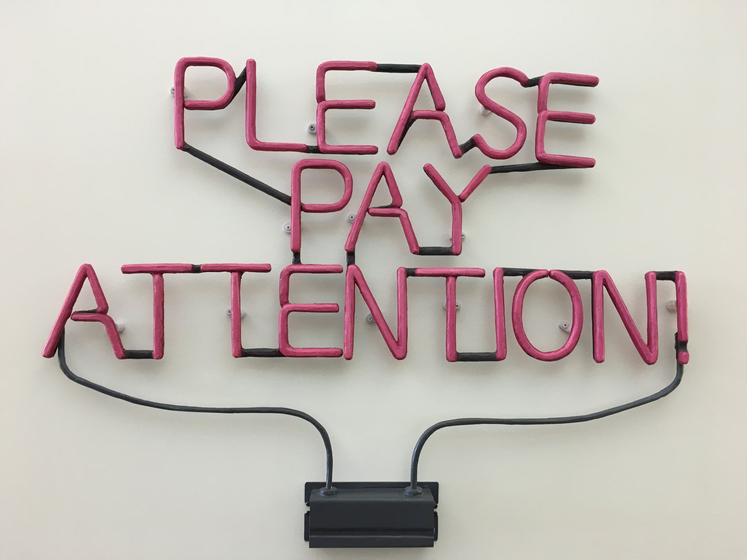 Please pay attention — Working Out Loud