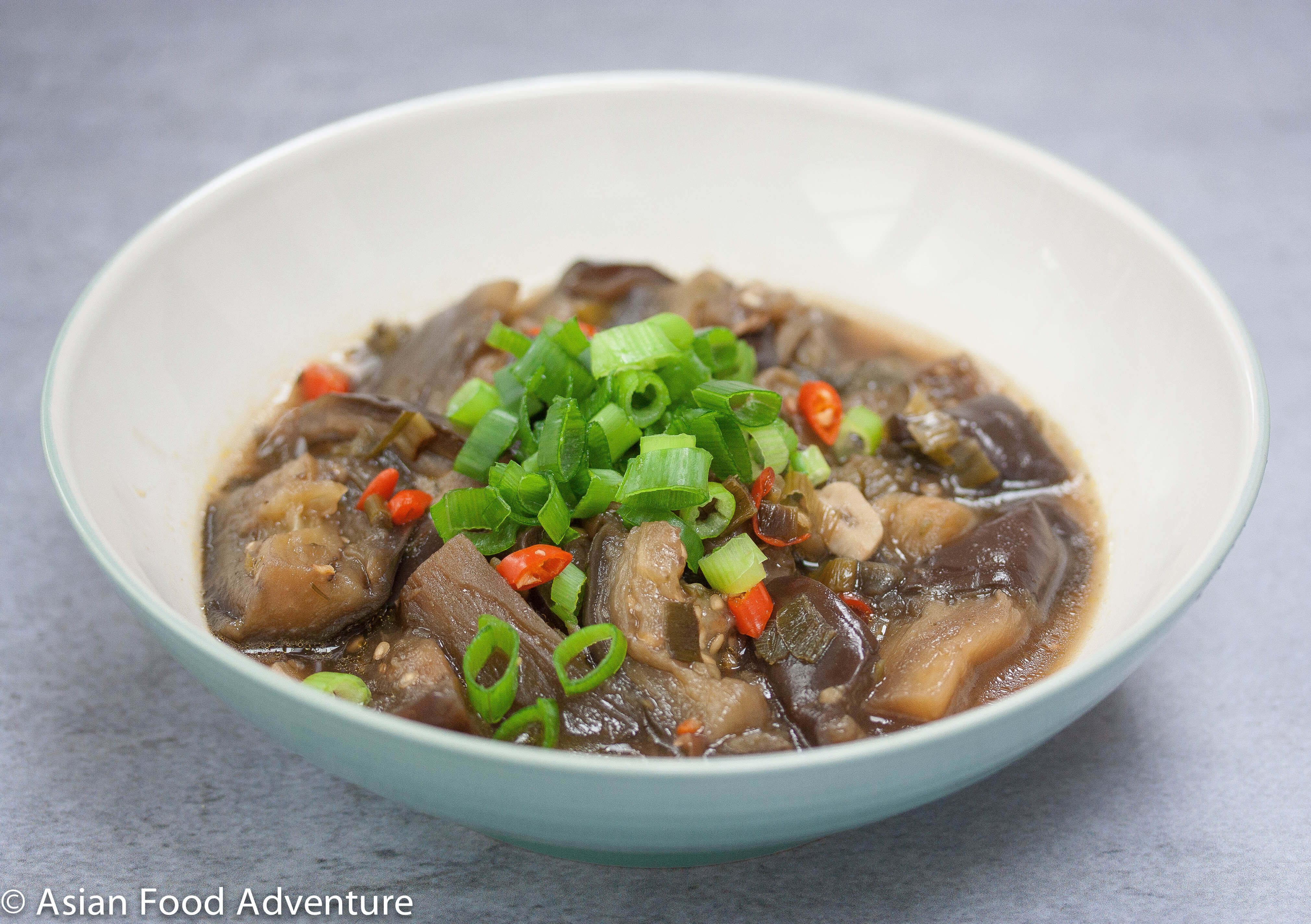 Vietnamese braised aubergine (Cà tím kho) - Asian Food Adventure