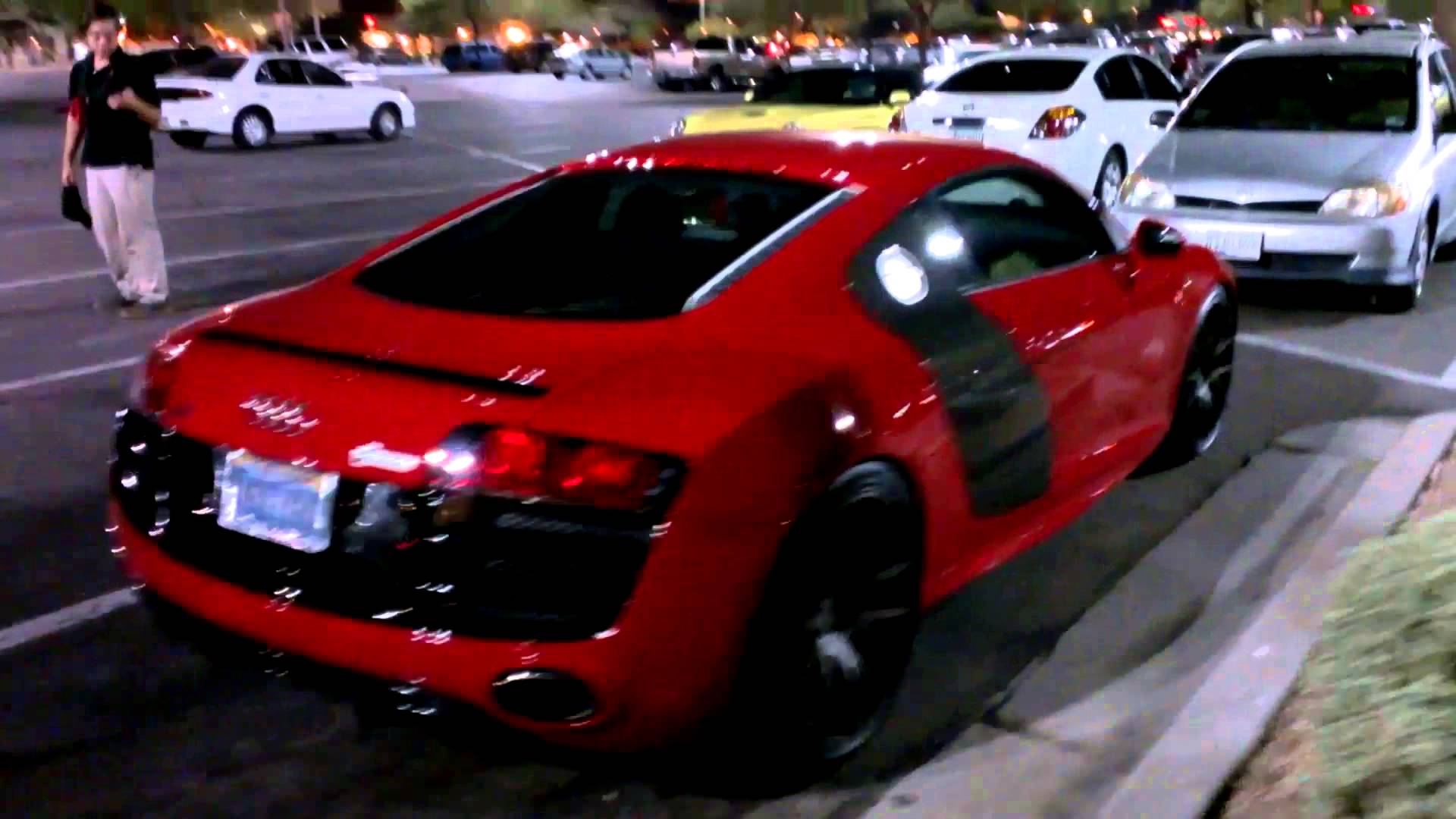 Red Audi R8 - YouTube