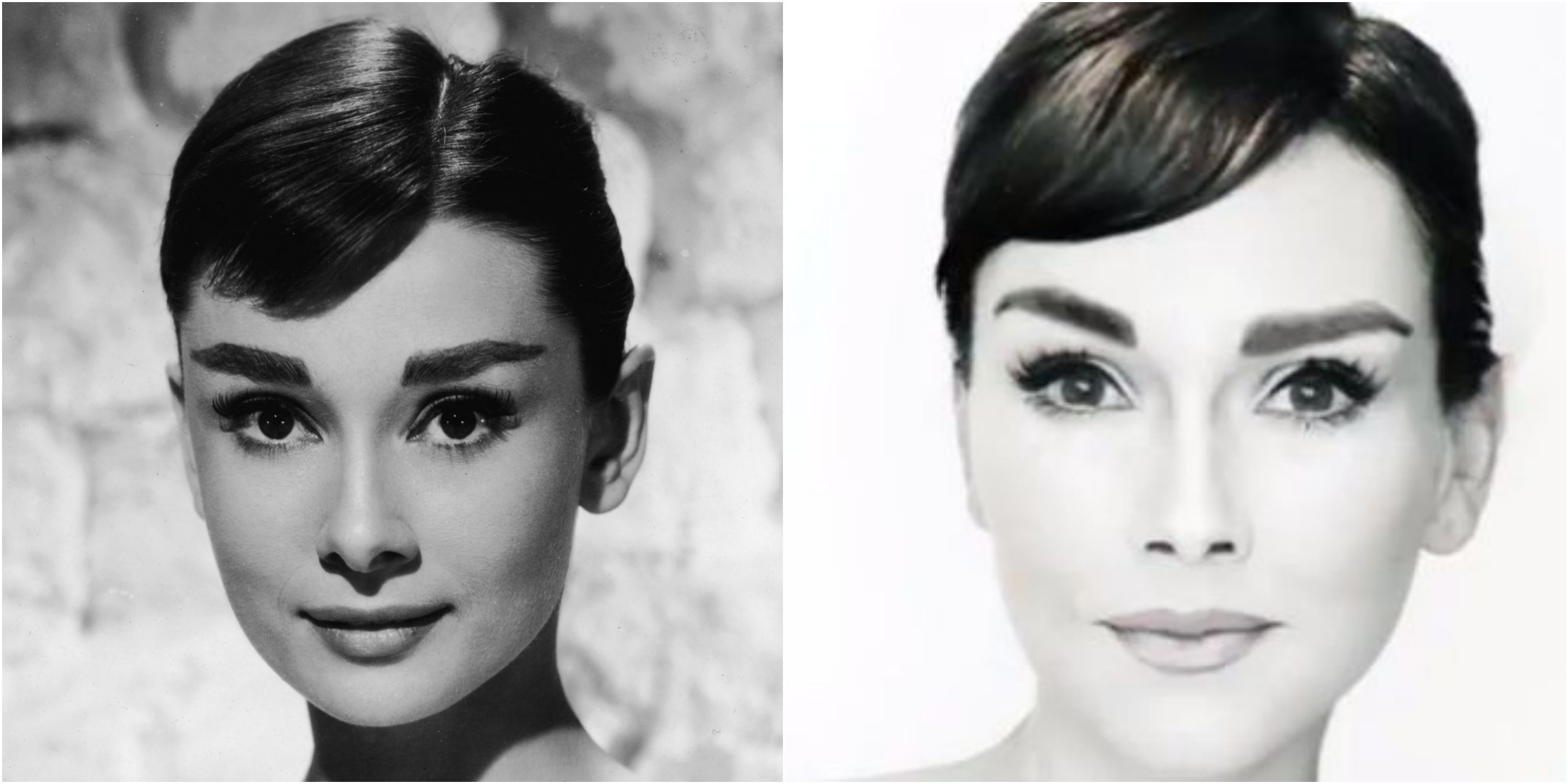 Audrey Hepburn Makeup Transformation - How to Do Audrey Hepburn's ...
