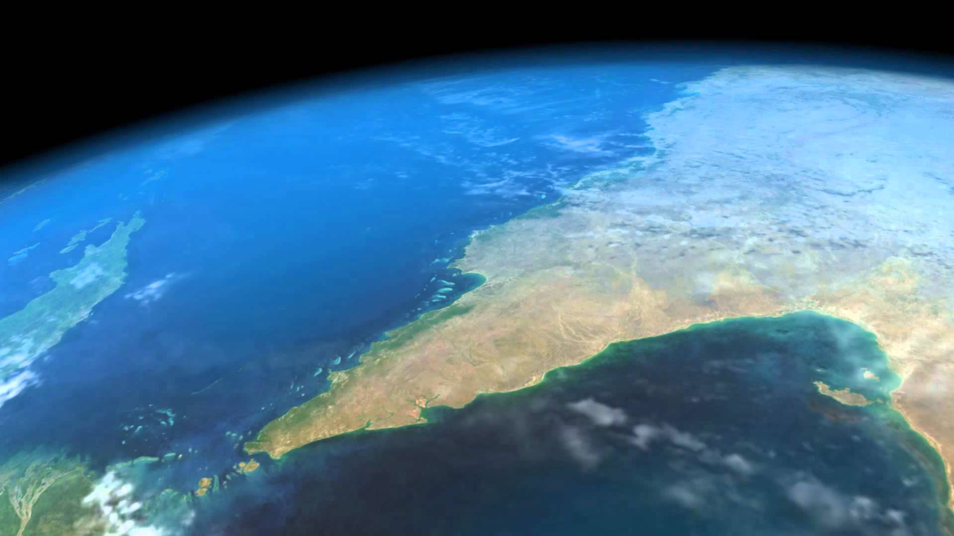 Australia from Space.mp4 - YouTube