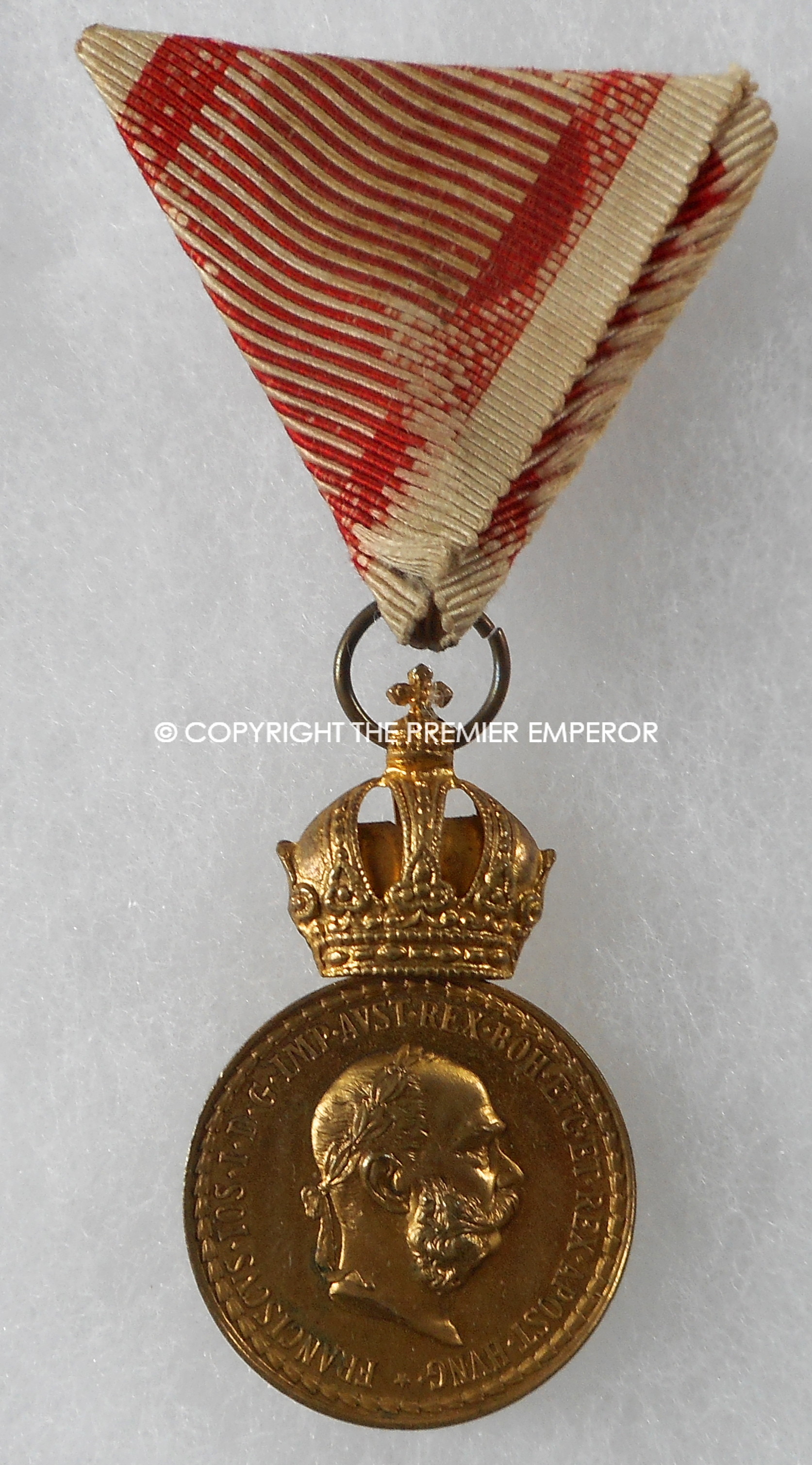 Austria. Military Merit medal. Signum Laudis Franze Joseph. – Relic ...