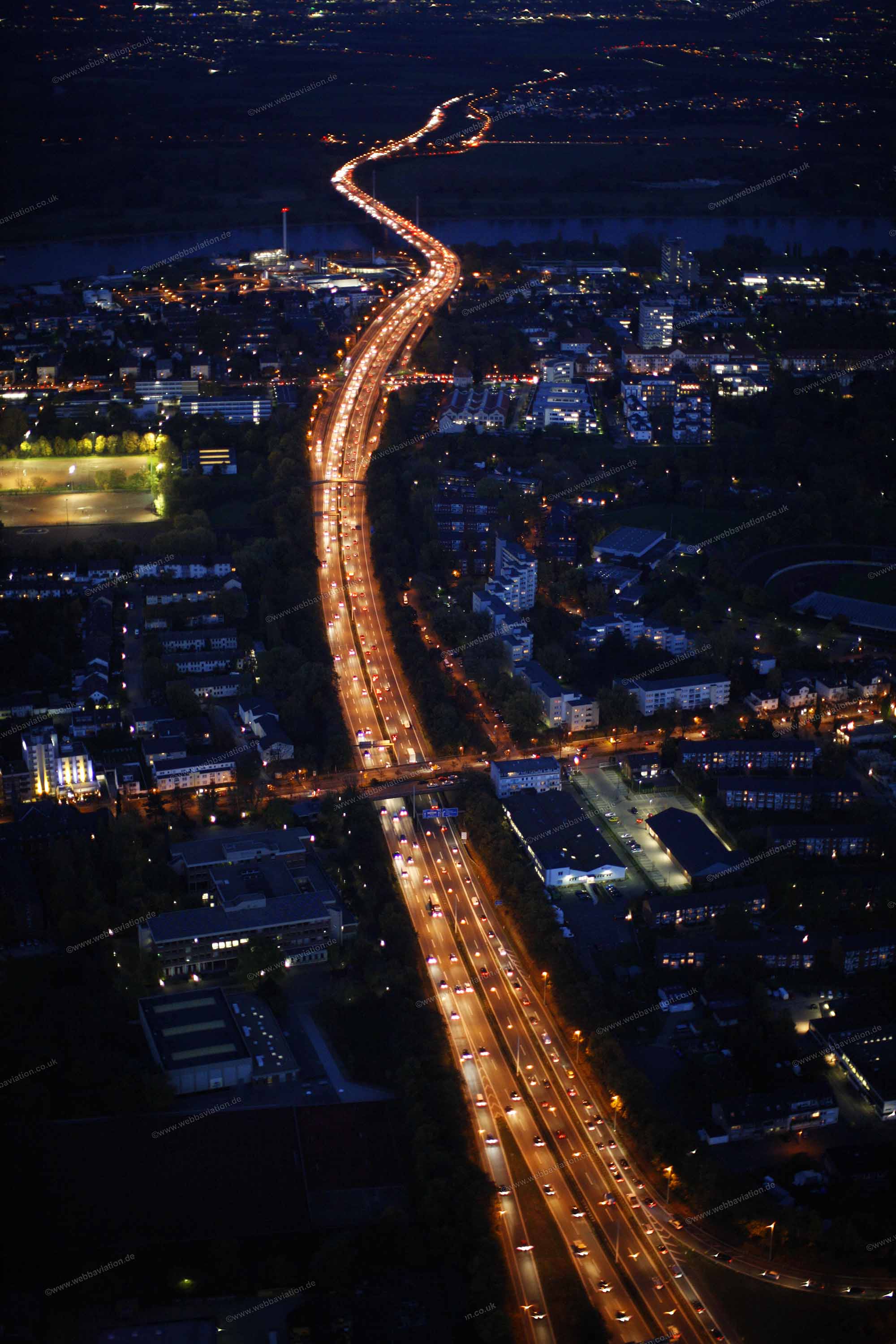 Autobahn night aerial photograph -cb46937.jpg