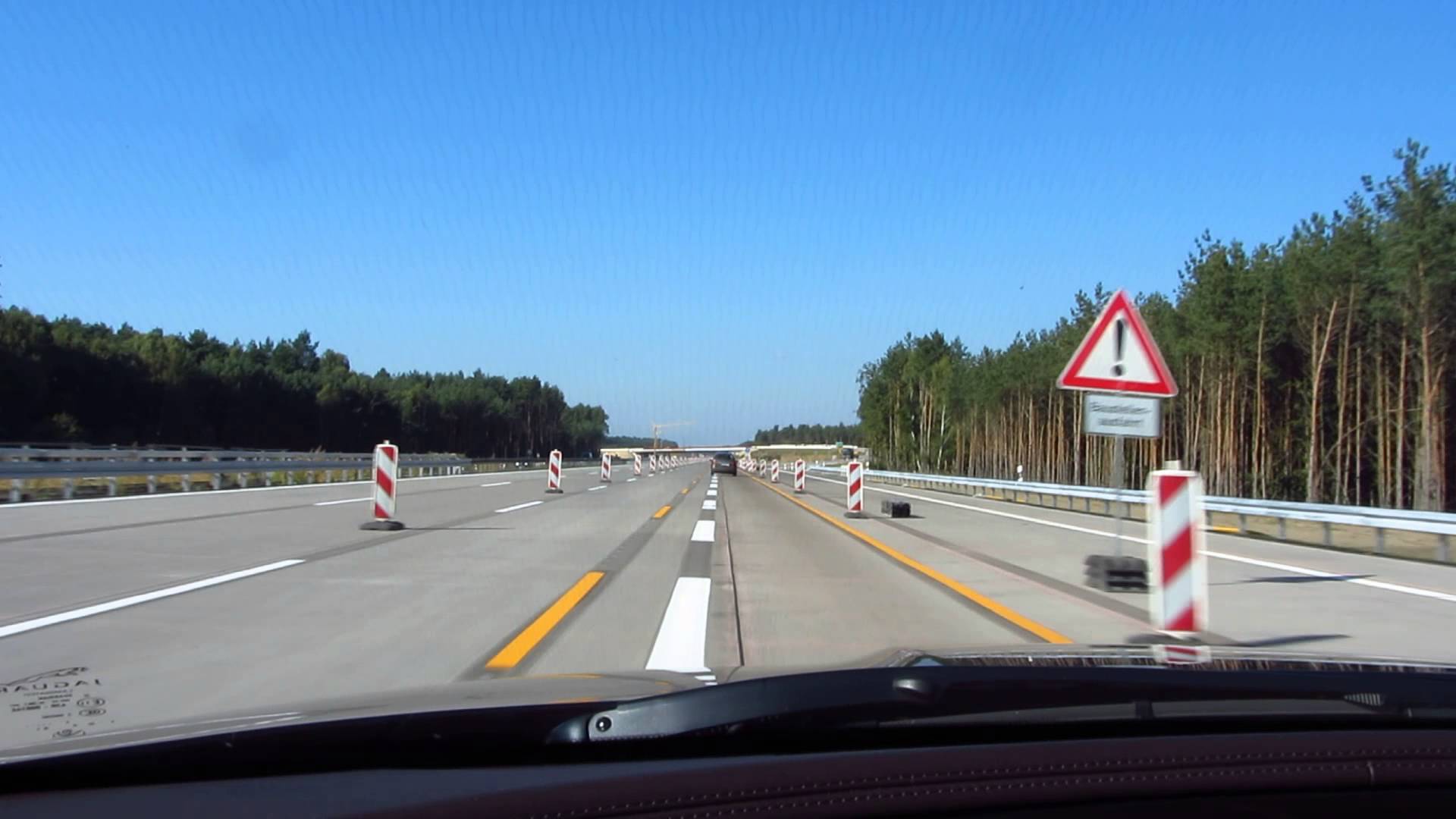 AD Havelland A10 - A24 Berliner Ring Autobahn Umbau 01.10.2013 - YouTube