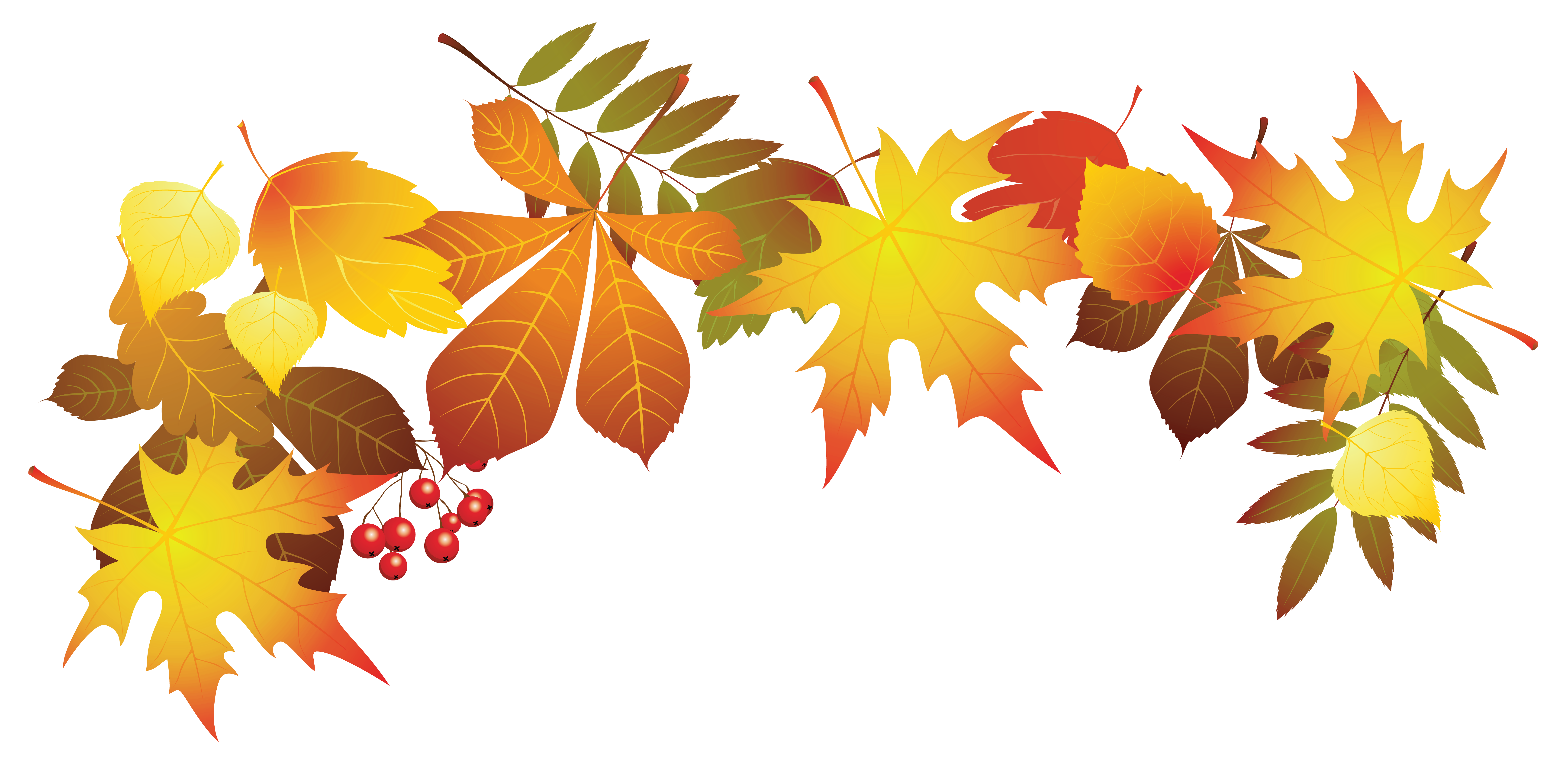 Transparent Autumn Leaves Decoration PNG Clipart Image | Gallery ...