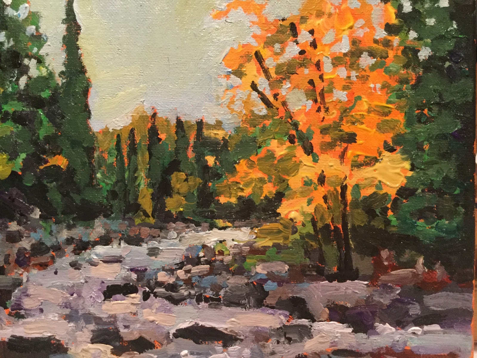 Rod Borghese Gallery: Autumn Stream by Rod Borghese August 2016
