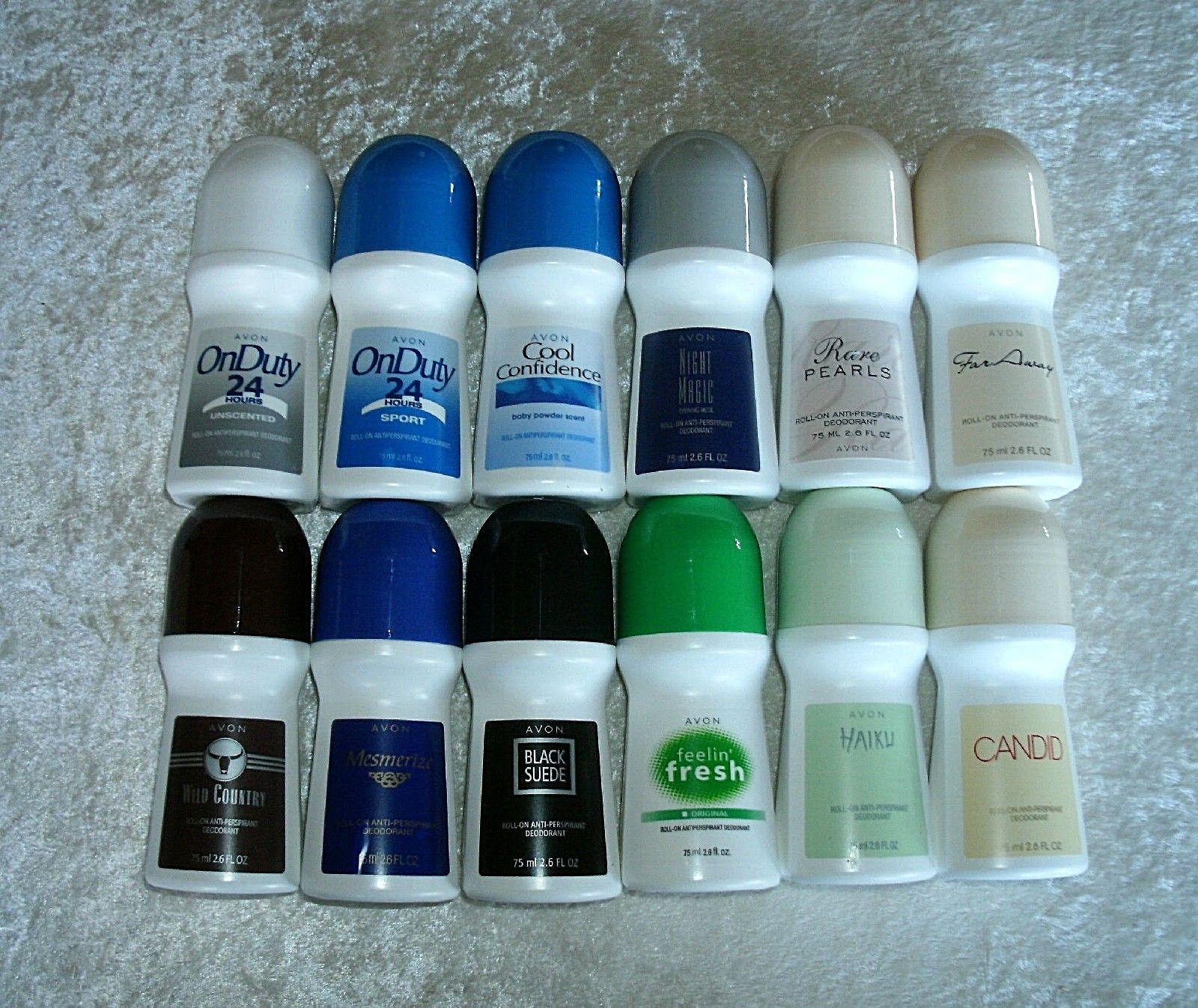 Avon Mens Mesmerize Set of 2 Roll on Deodorant 2.6 Oz Fresh | eBay