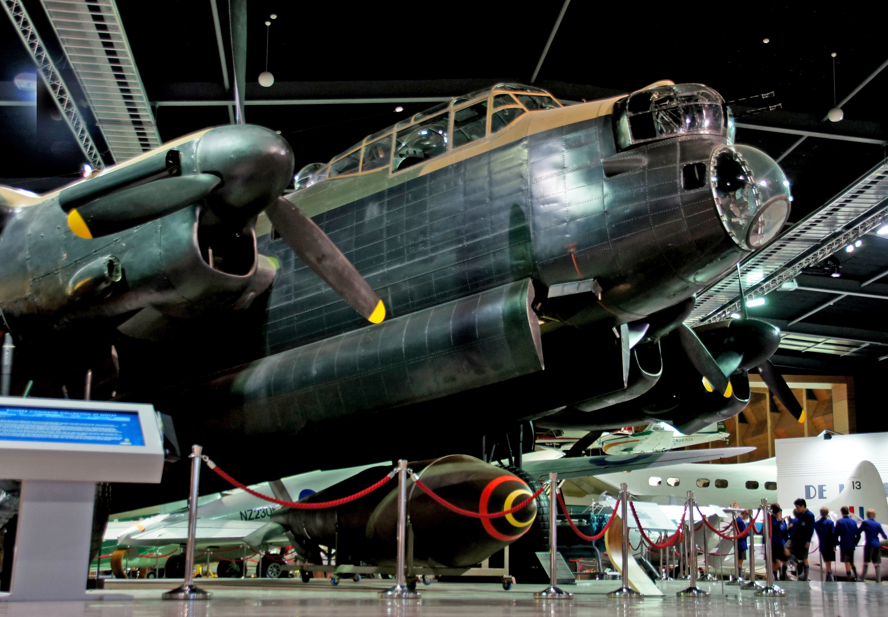 Avro lancaster bomber. photo