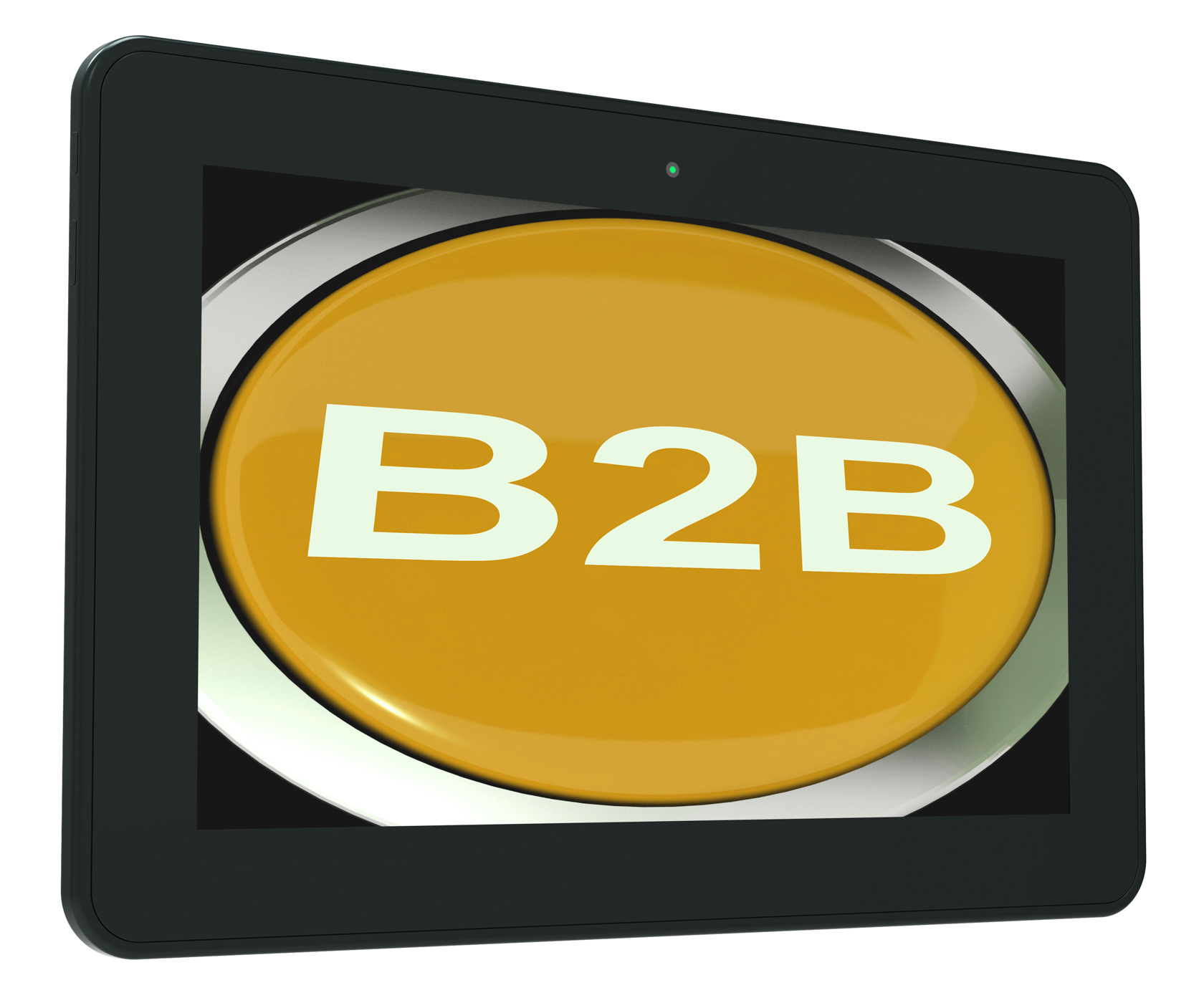 B2b tablet means business trade or deal photo