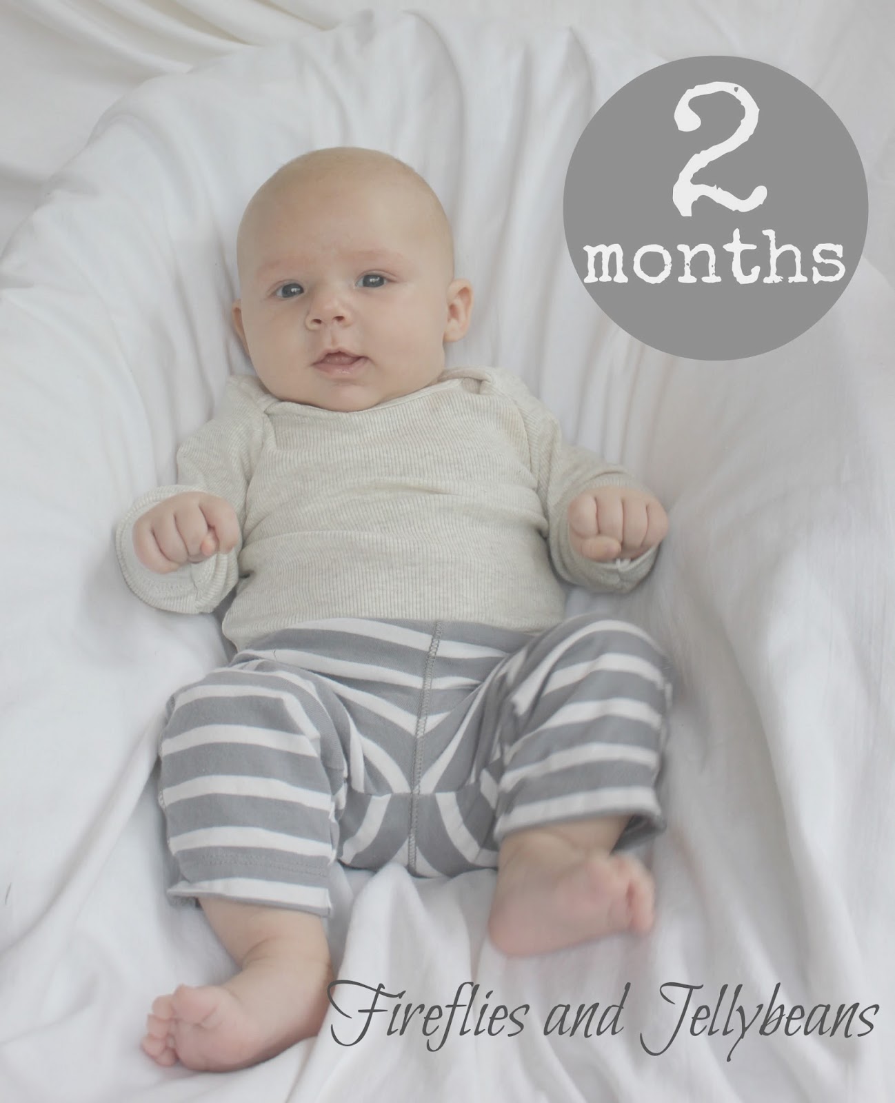 Fireflies and Jellybeans: Baby Boy 2 months