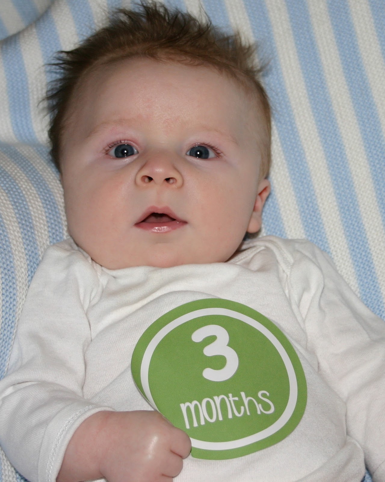 The Grissom Gossip: 3 Months Old!