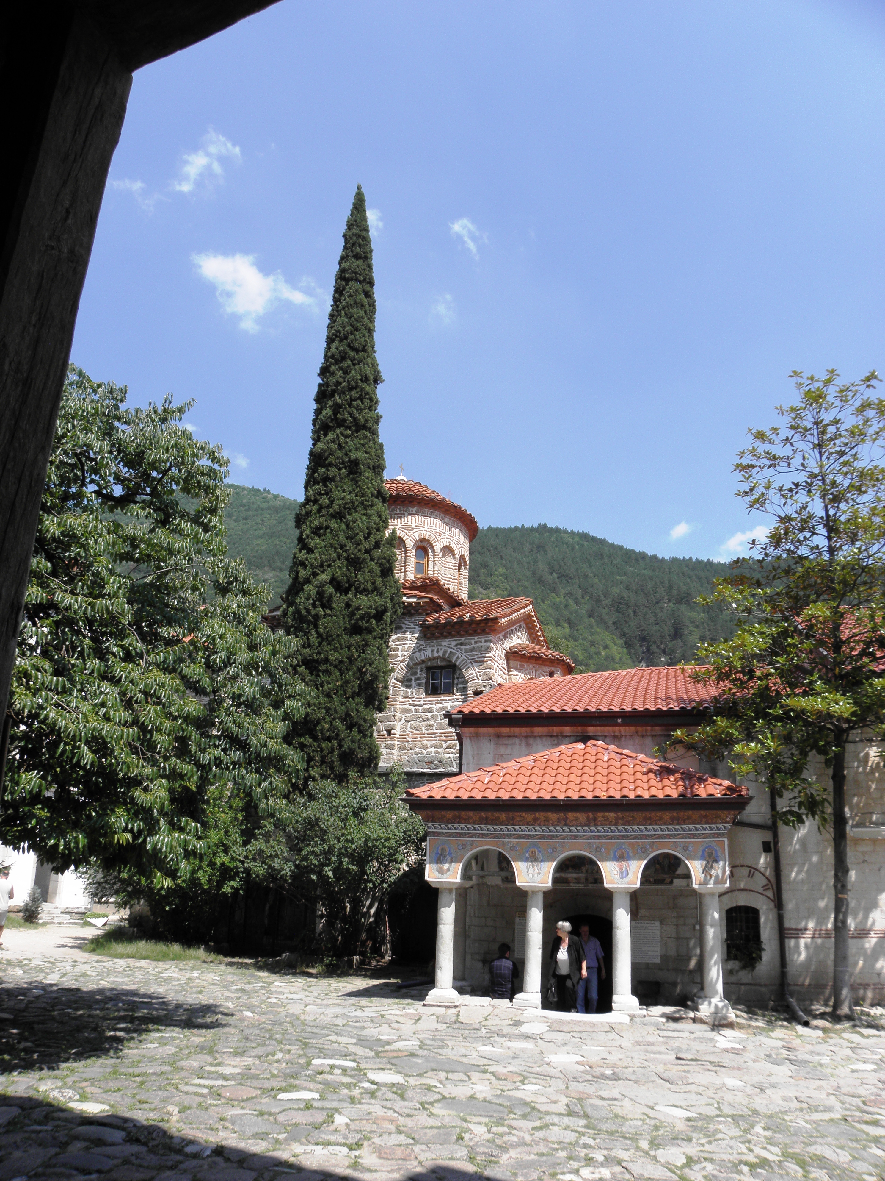 Bachkovski monastery in the rhodopes. photo