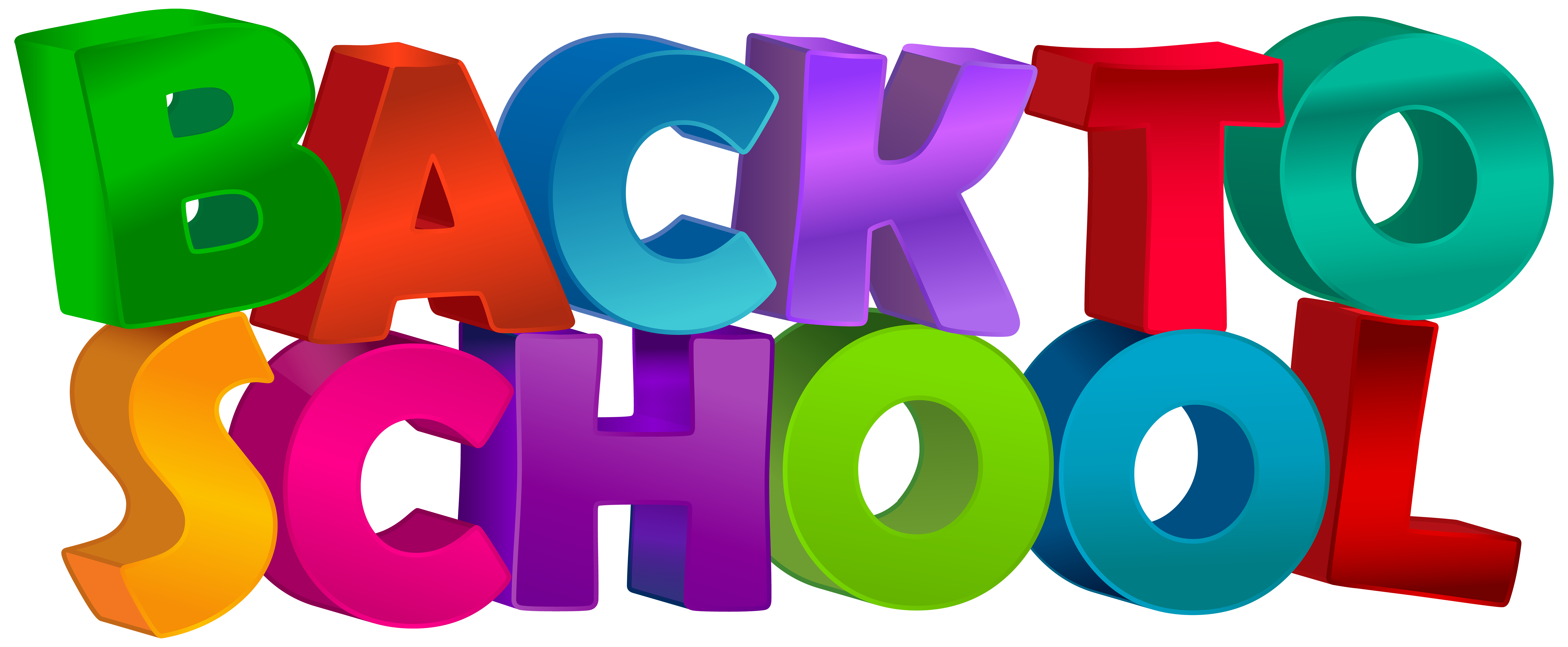 Back to School Text Transparent Clip Art Image | Gallery ...