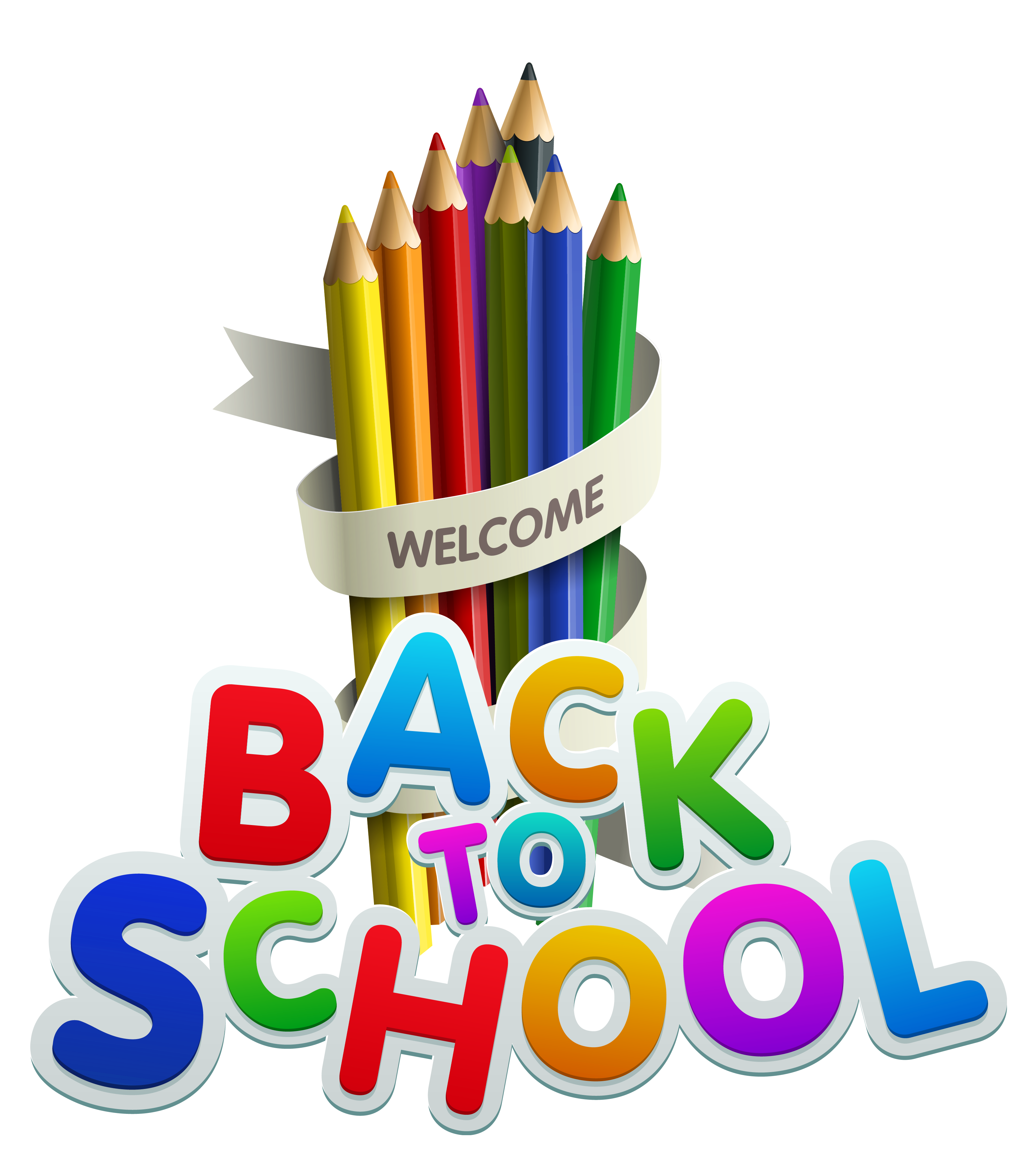 Back to School Transparent Decor | Gallery Yopriceville - High ...
