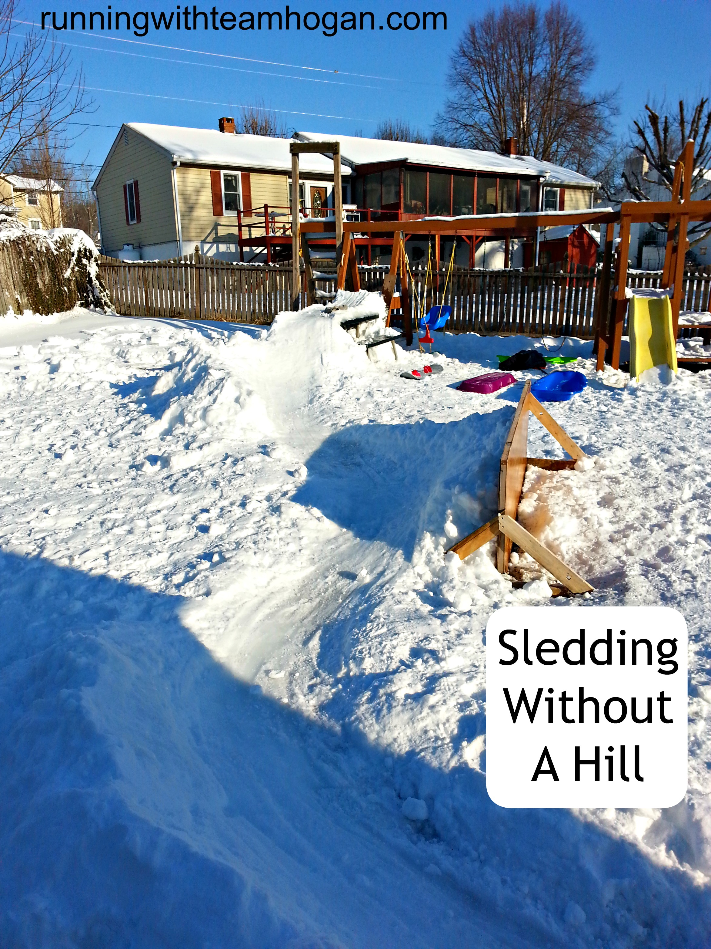 Sledding Without A Hill – Running With Team Hogan
