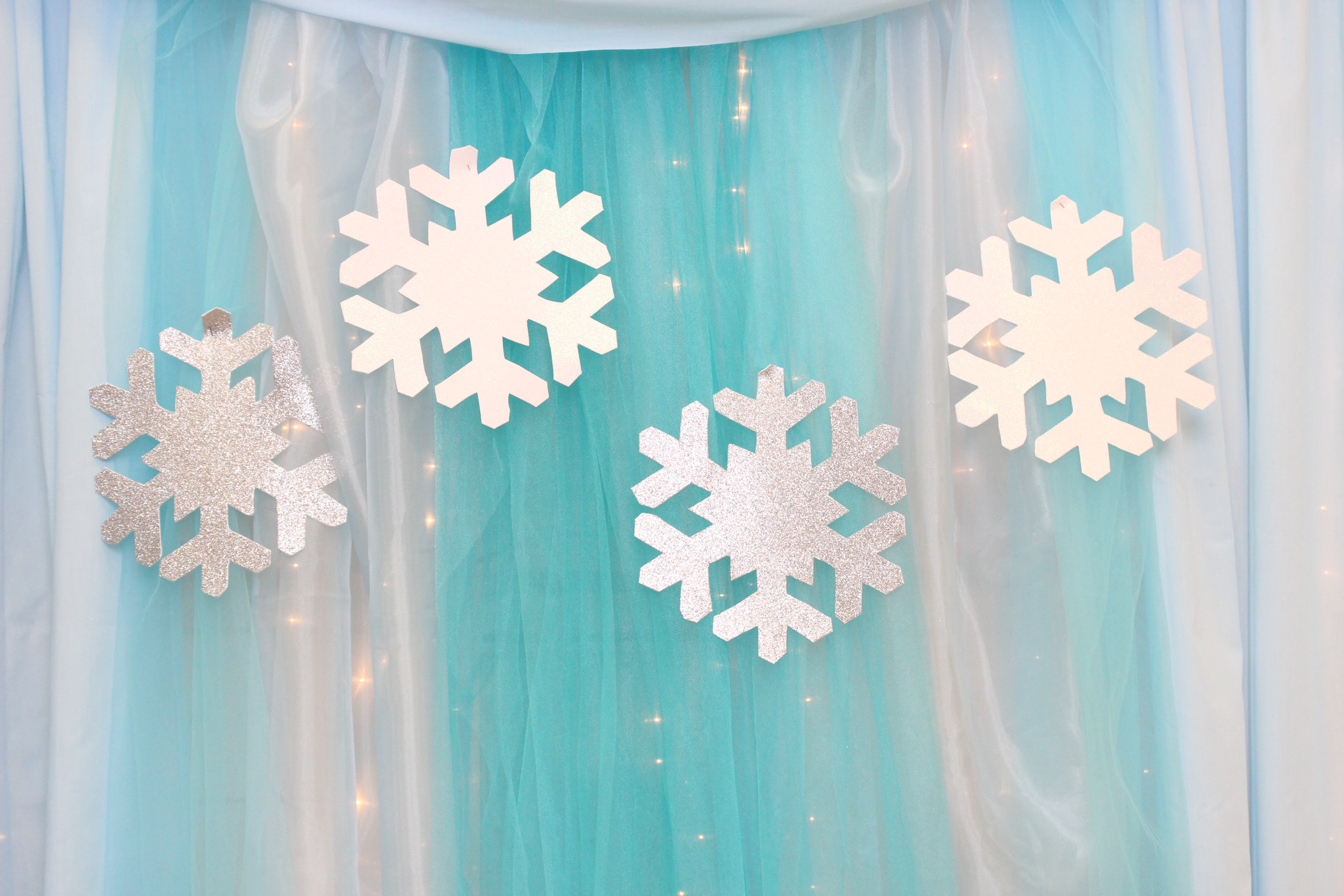 Frozen Backdrop – Enchanting Events