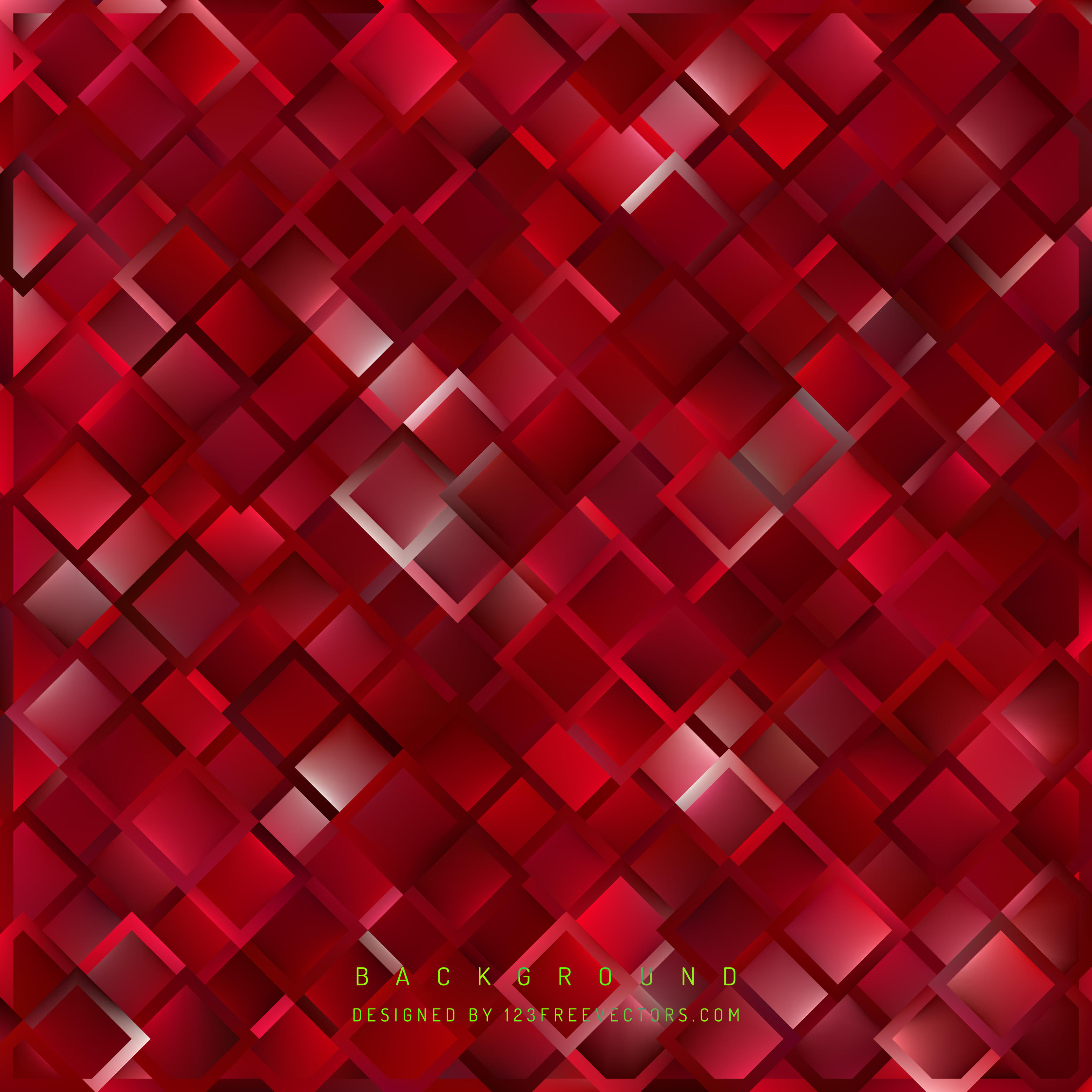 Dark Red Square Background Pattern | 123Freevectors
