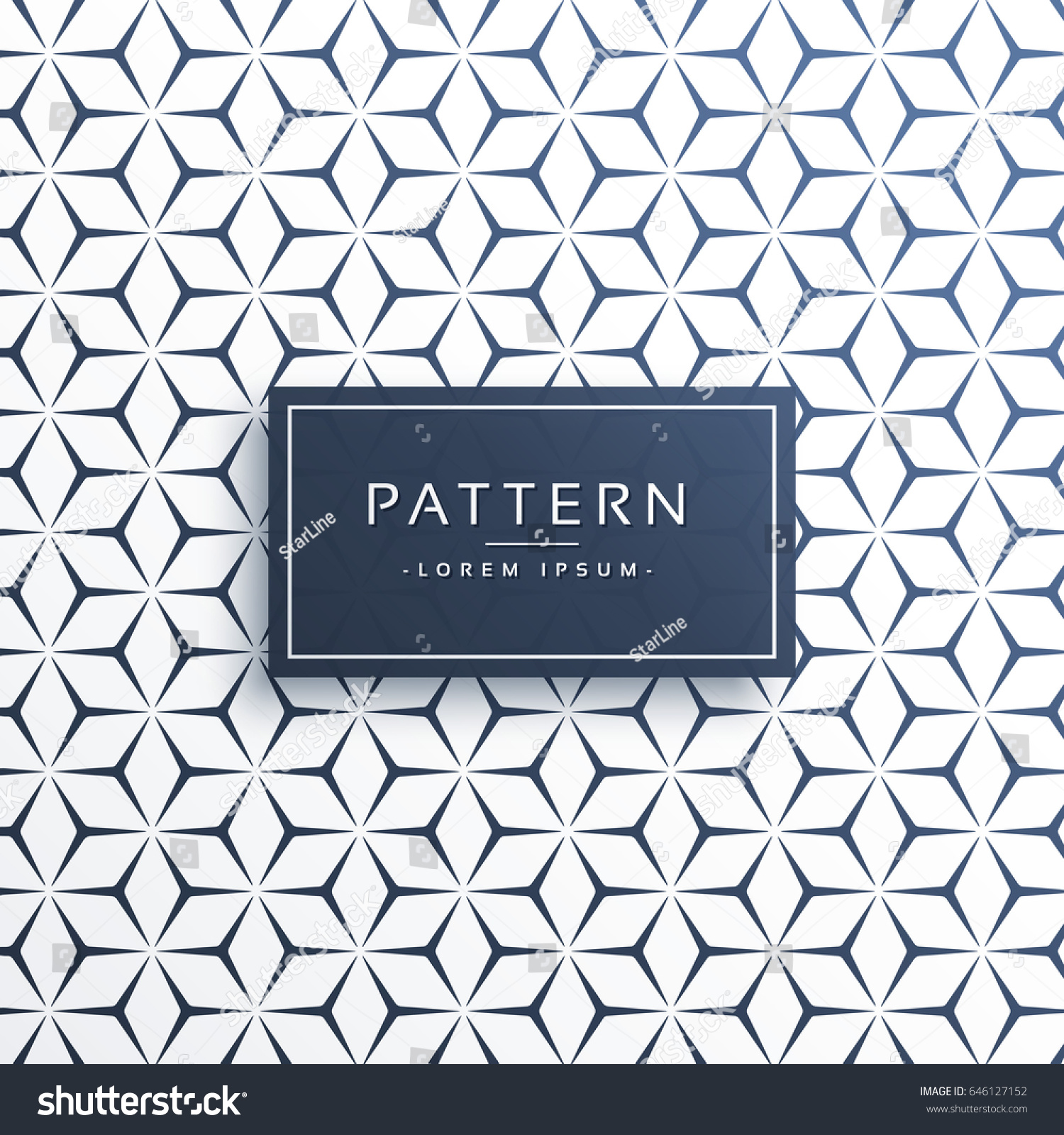Clean Minimal Geometric Pattern Background Stock Photo (Photo ...
