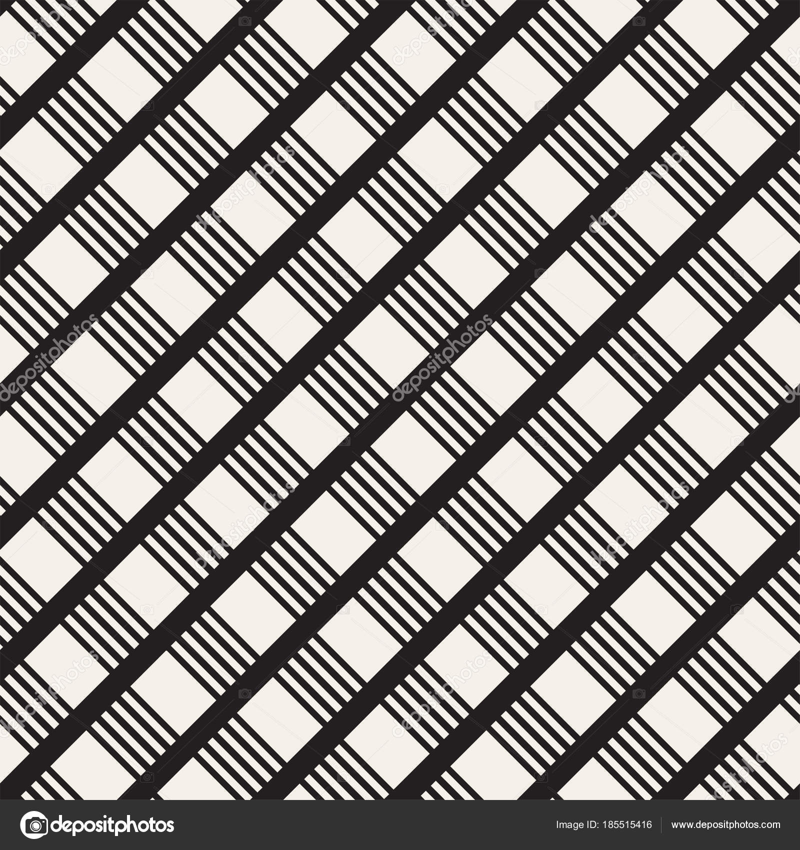 Vector seamless zigzag line pattern. Abstract stylish geometric ...