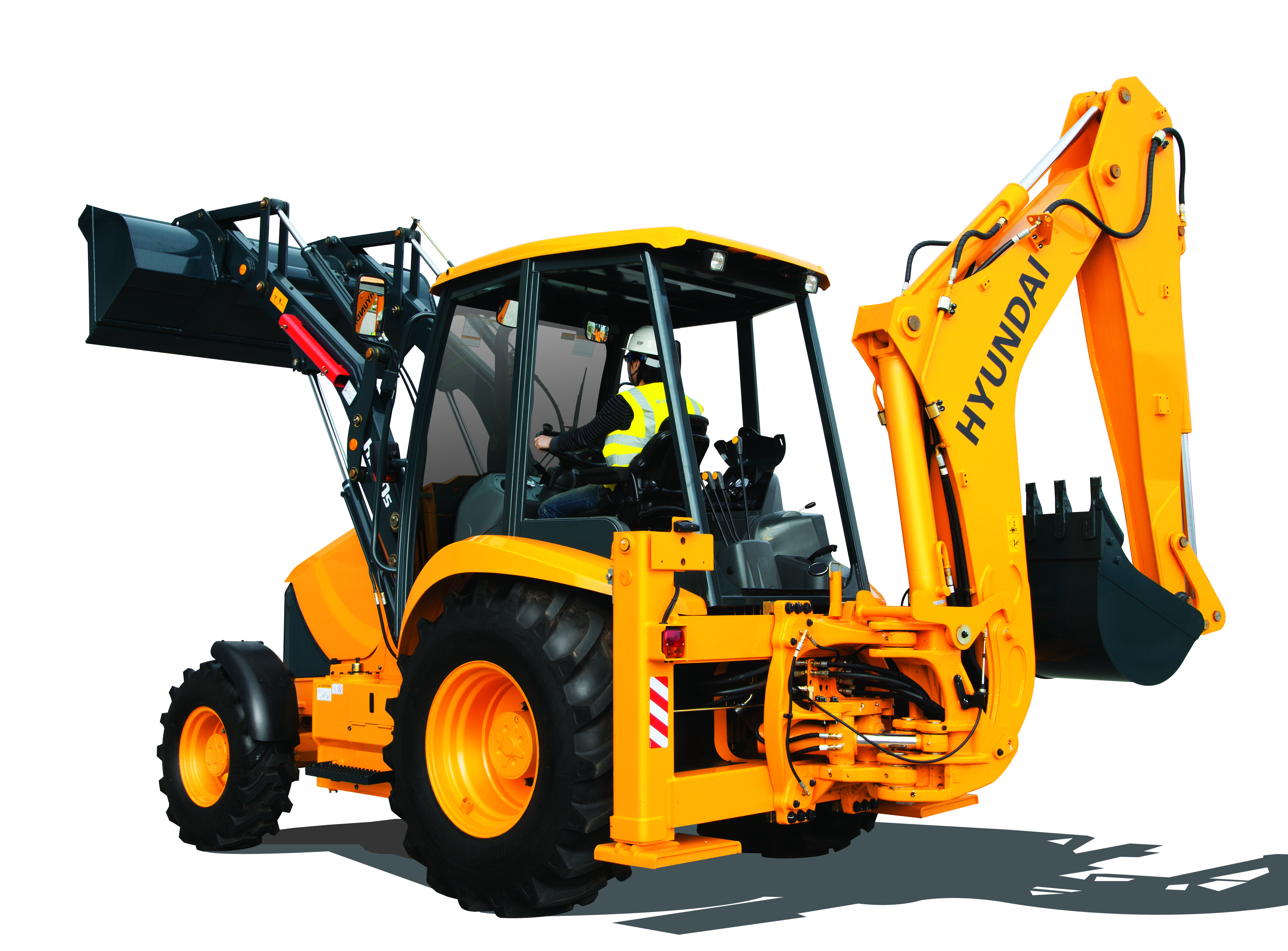 Global launch of new Hyundai backhoe loader range takes place in SA ...