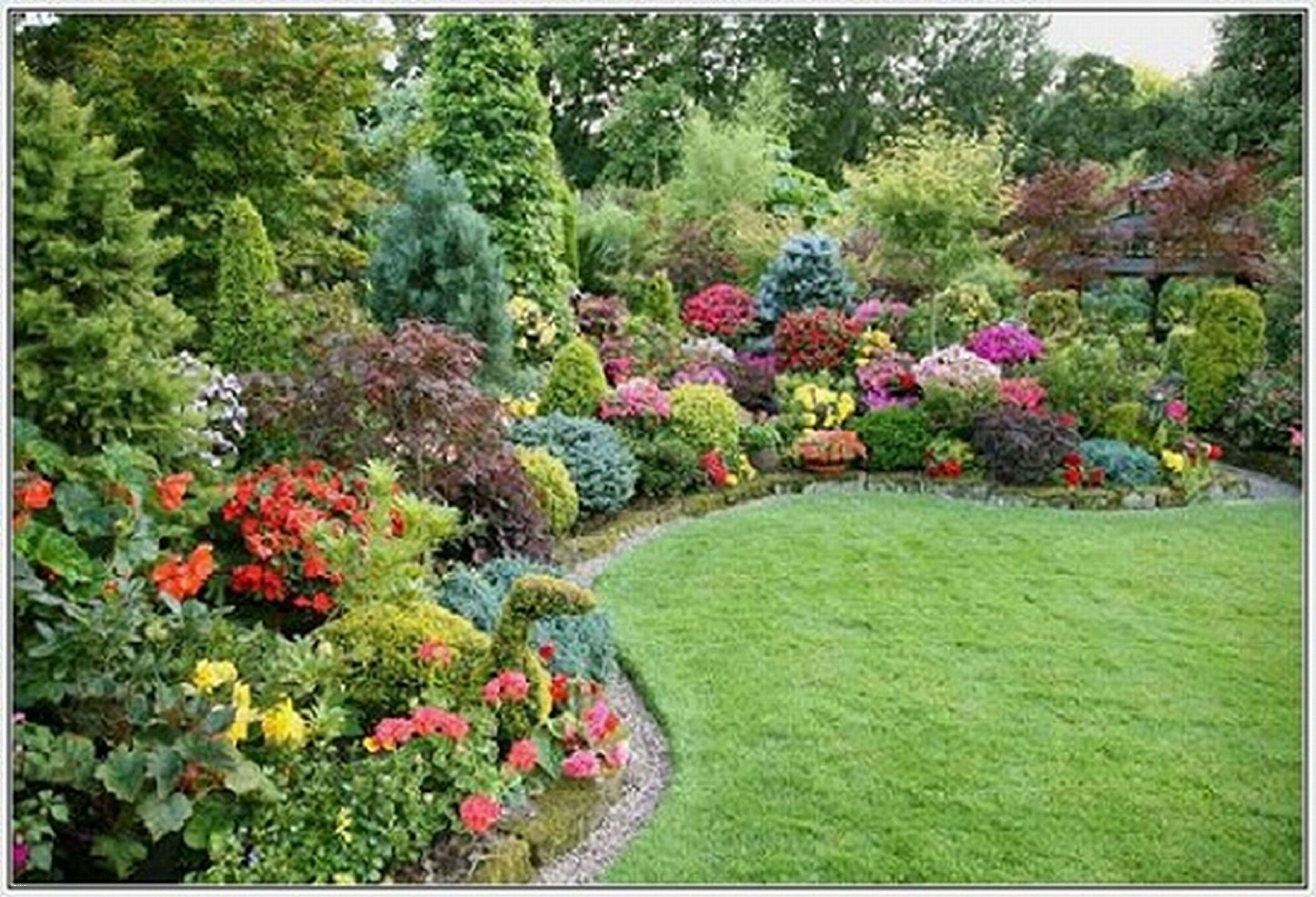 Beautiful backyard flower gardens luxury garden backyard flowers ...